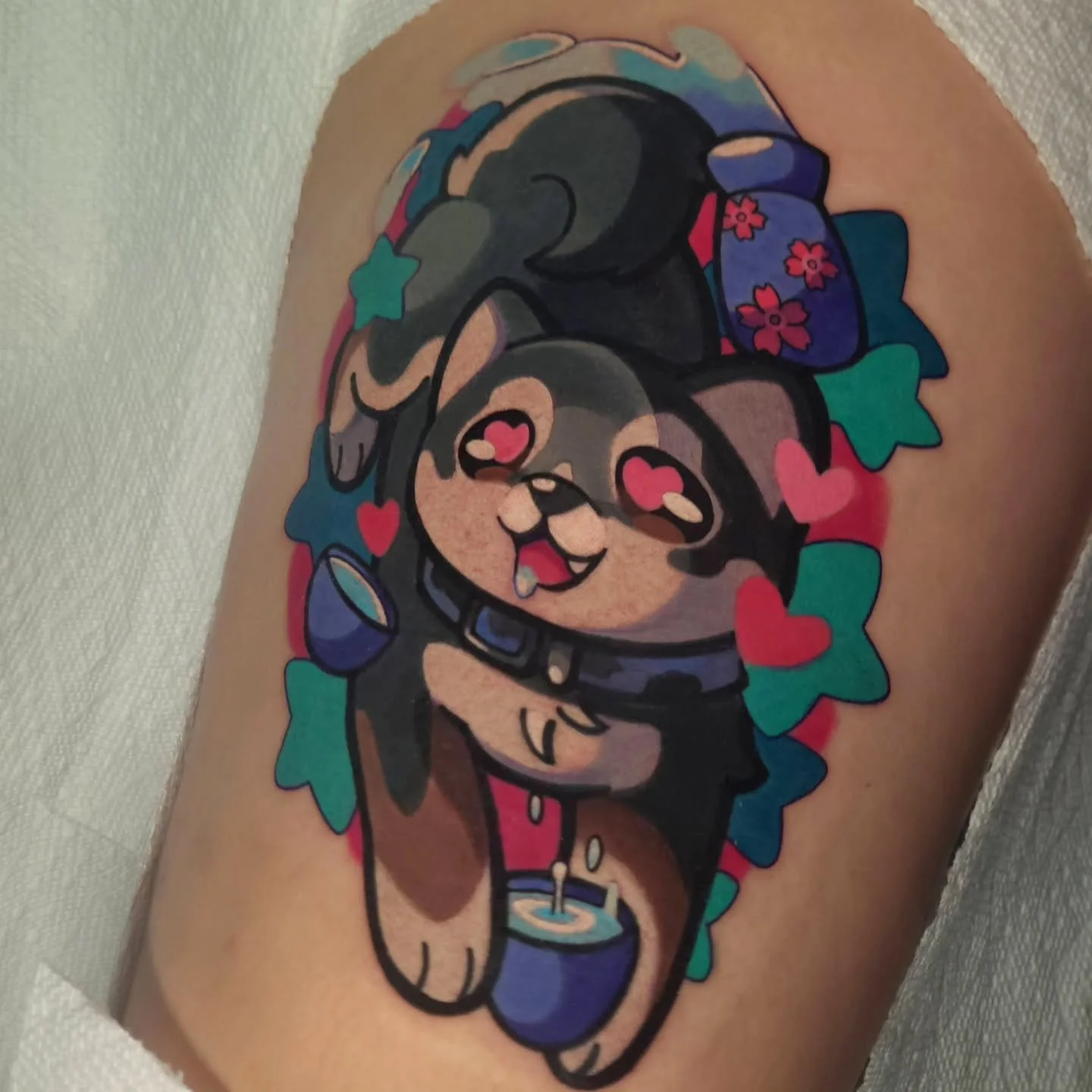🍶Sake the Shiba🍶 its always a great day when I get to tattoo a cute furbaby🌟 I love incorporating items from their name or characteristics it makes it so special🥰
🍶
🍶
2026 is open! Currently booking January-April✨️ full day 1200$, half day 600$