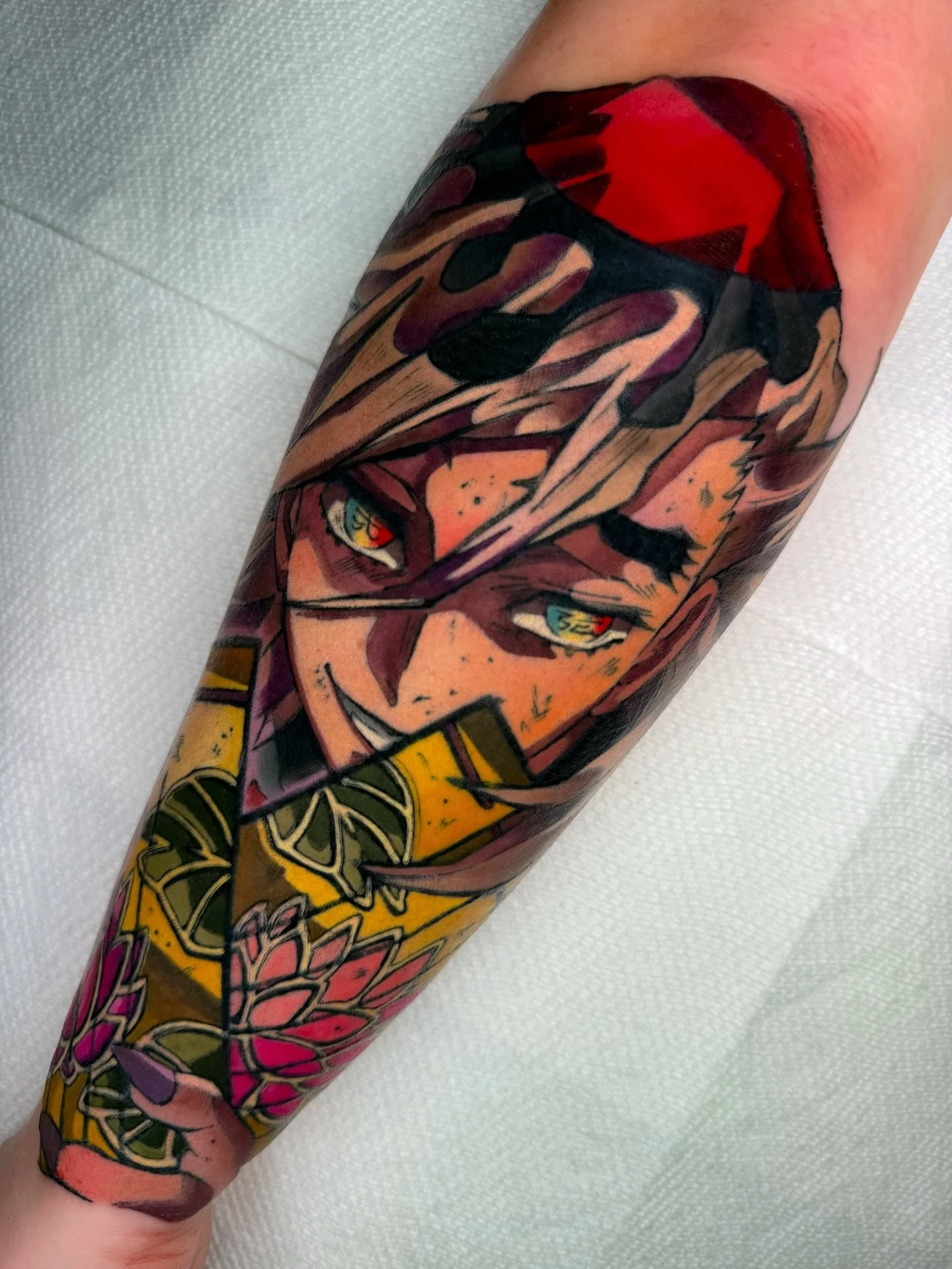 Infinity castle style 
#demonslayer #anime #tattoo #doma #art