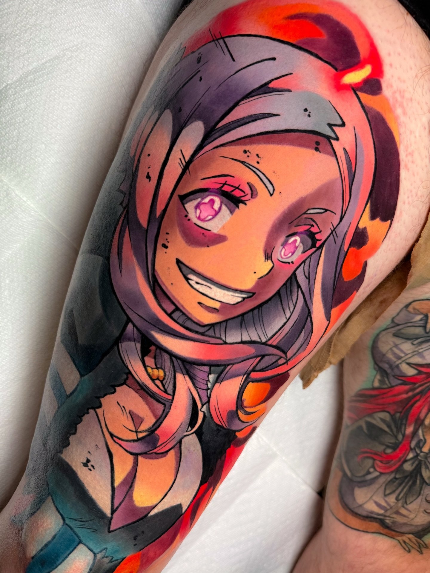 Big lady hours 
#waifu #firefoce #anime #animegirl #tattoo