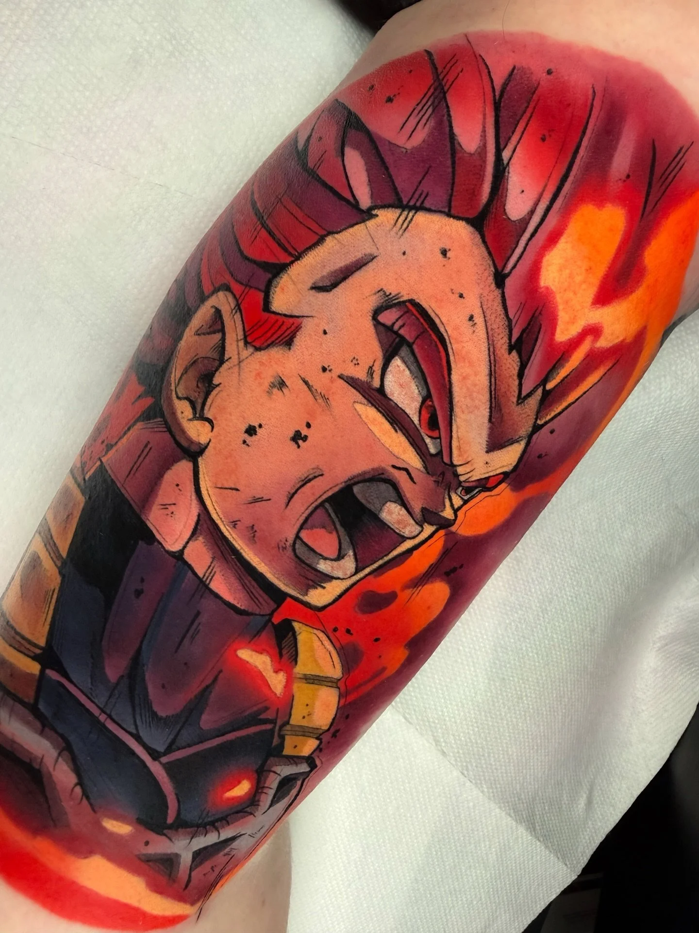 God Vegeta 
#vegeta #dragonballsuper #tattoos #anime