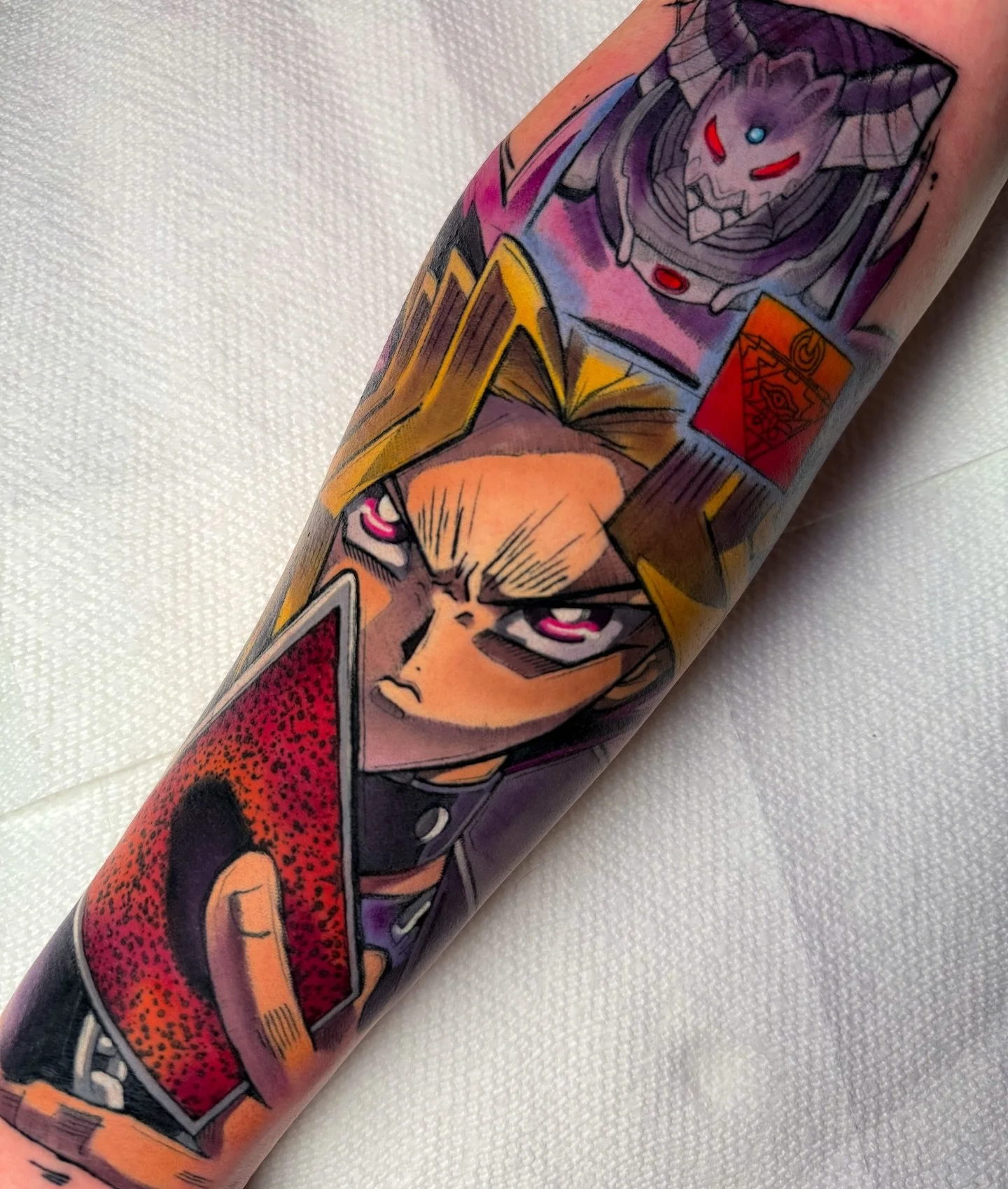 Time to duel 
#yugioh #anime #tattoo #card #love