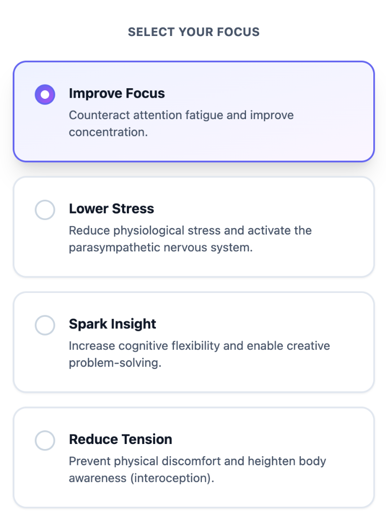 The Mindful Pause App: 60 Seconds to Better Focus