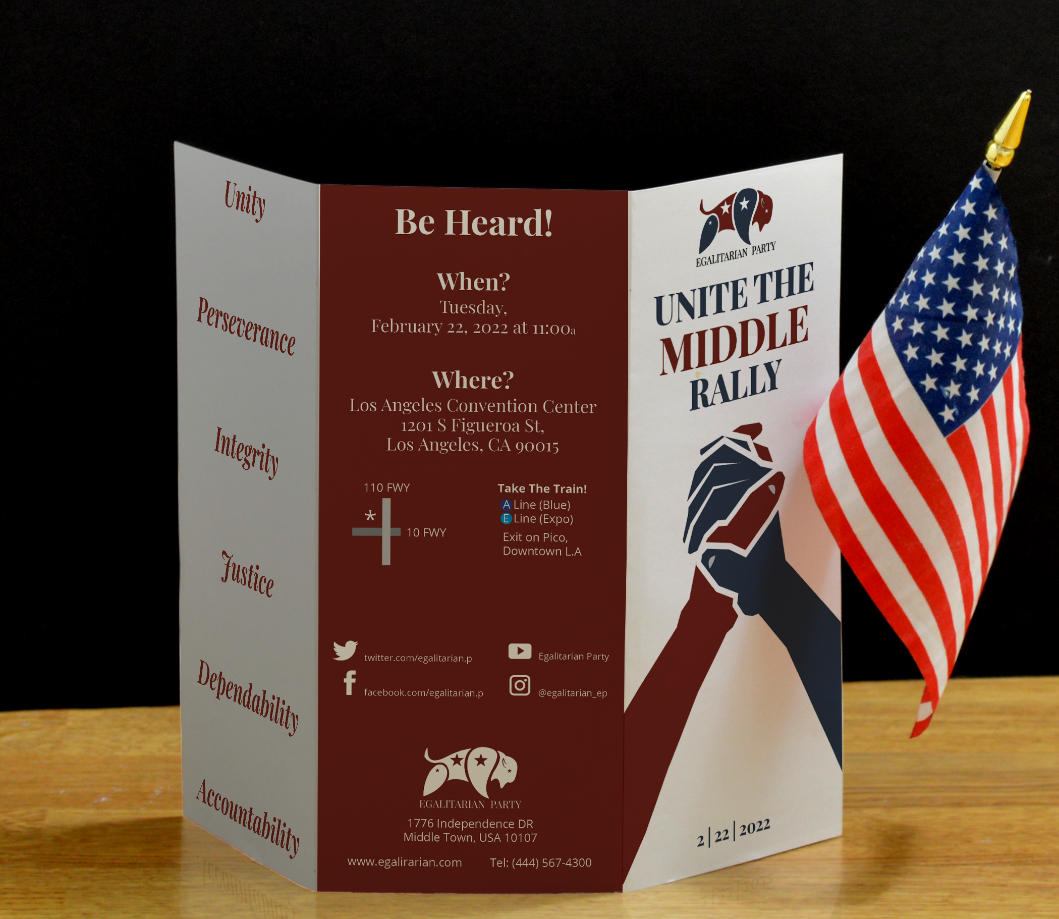 Brochure: Pages 5, 6, & 1