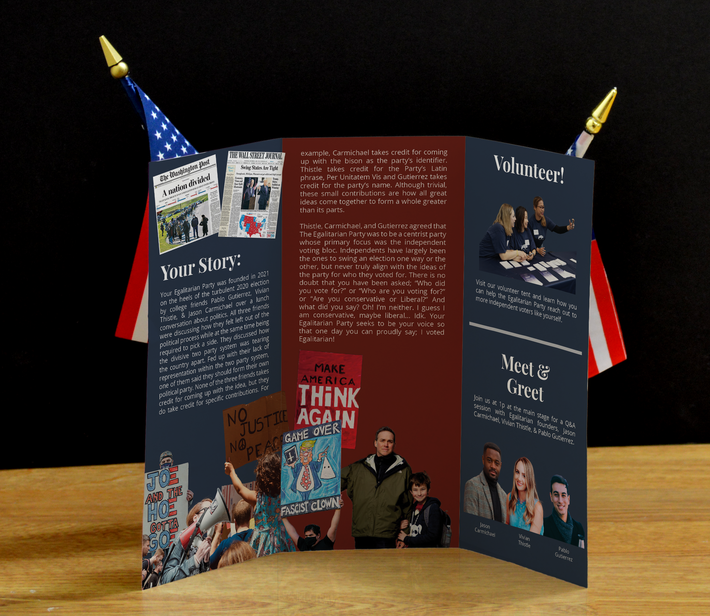 Brochure: Pages 2, 3, & 4