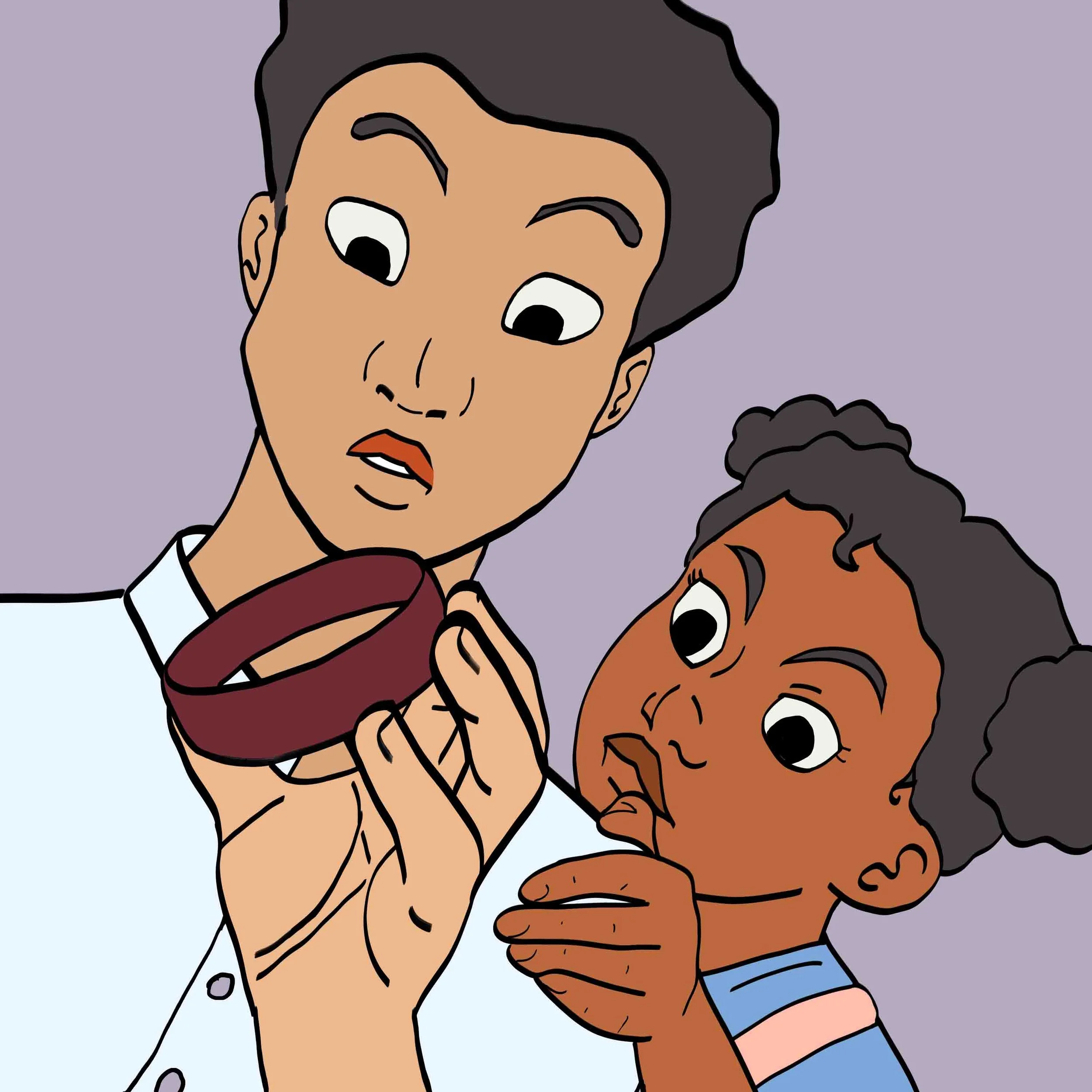 Runes In The Family - Webtoons Cover (Line Art) 03.jpg