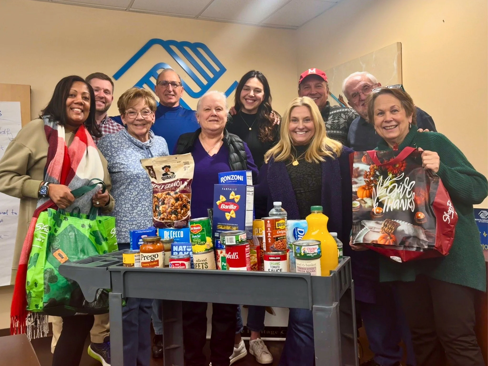 The Board of Directors of the Denise D&rsquo;Ascenzo Foundation came together for a strategic planning session&mdash;and made time to give back 💛

Food and hygiene items were donated to the Middlesex Pantry Project, supporting the Pegasus Free Marke