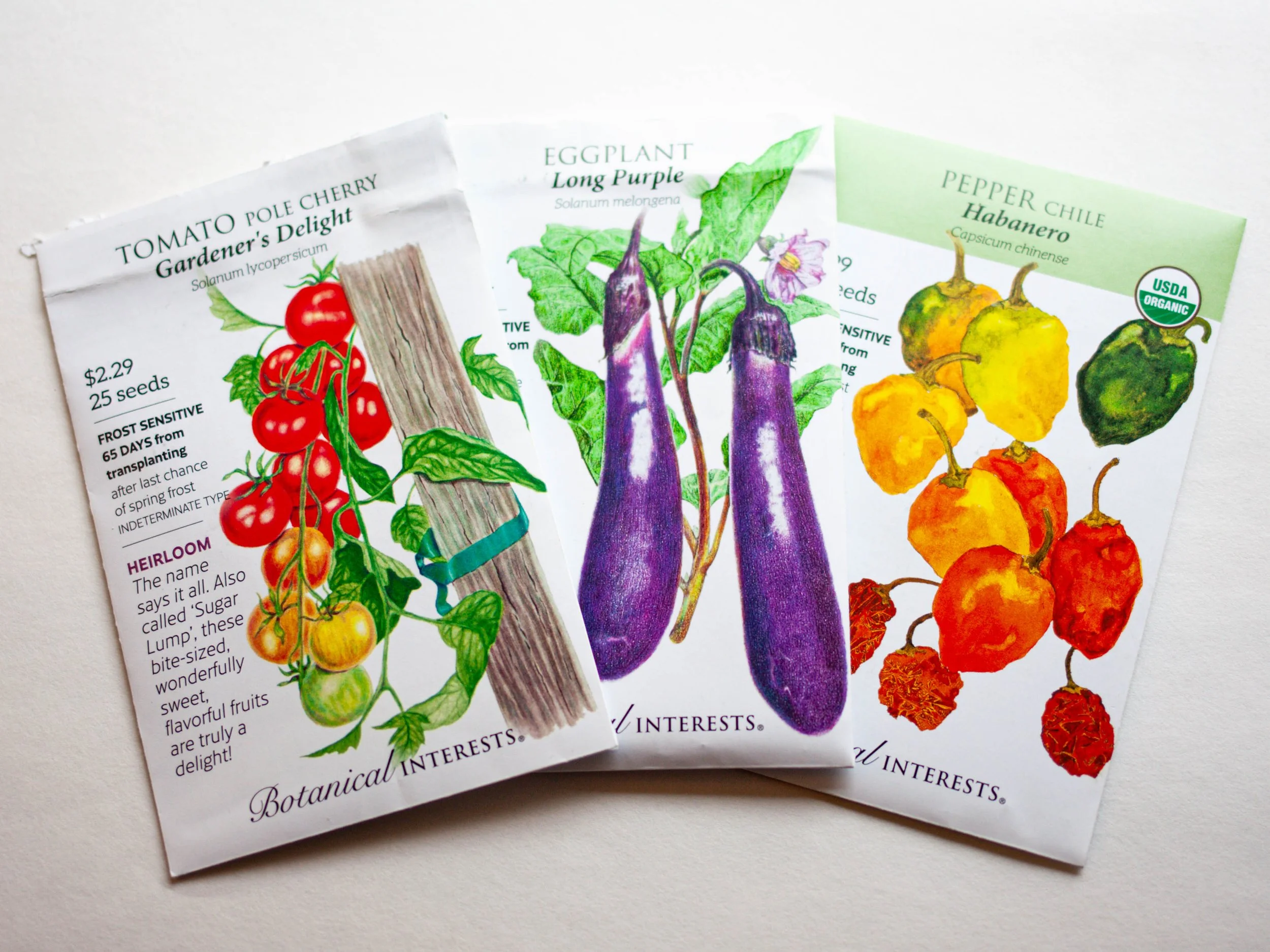 Grow interesting varieties with seeds!