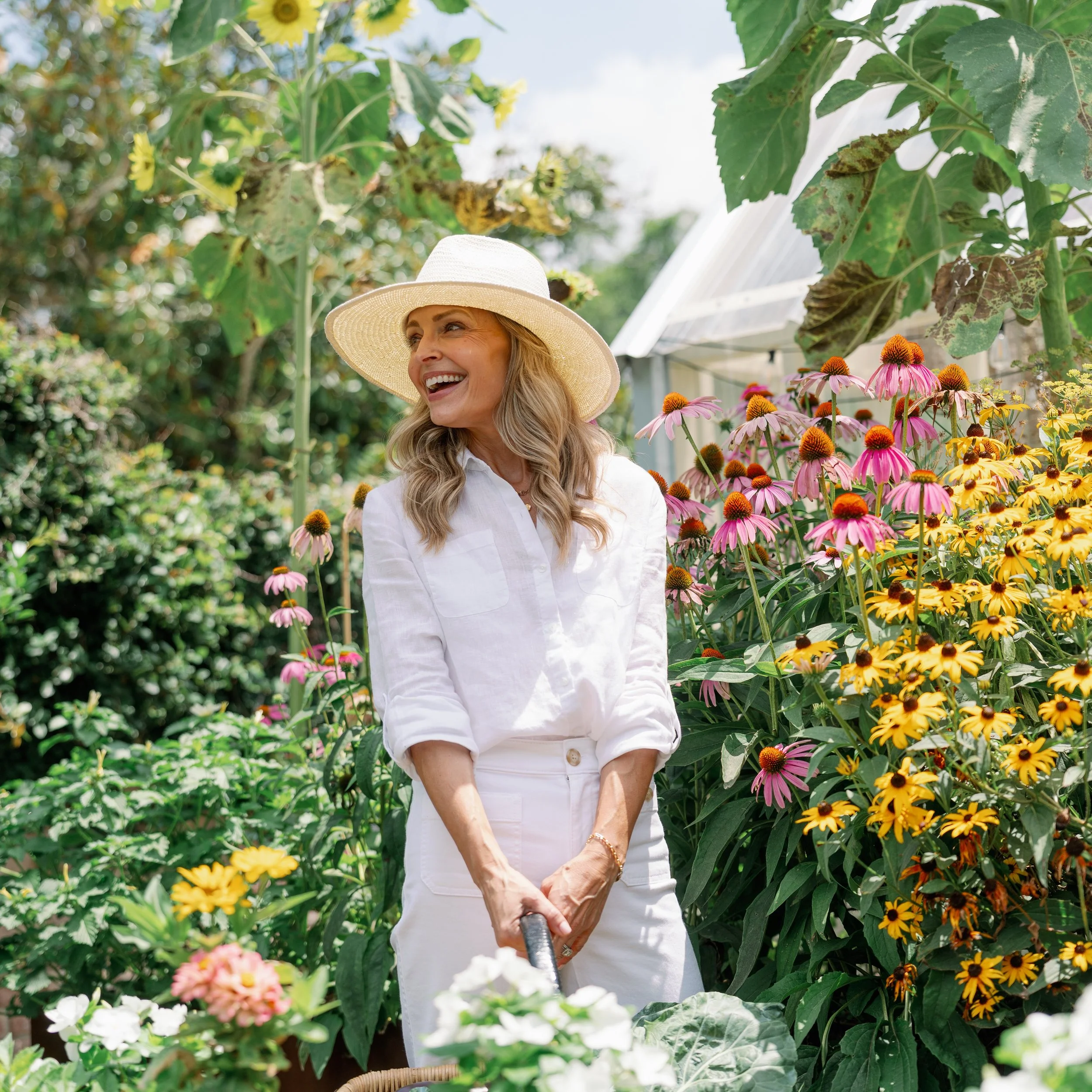 Why we put flowers in the garden