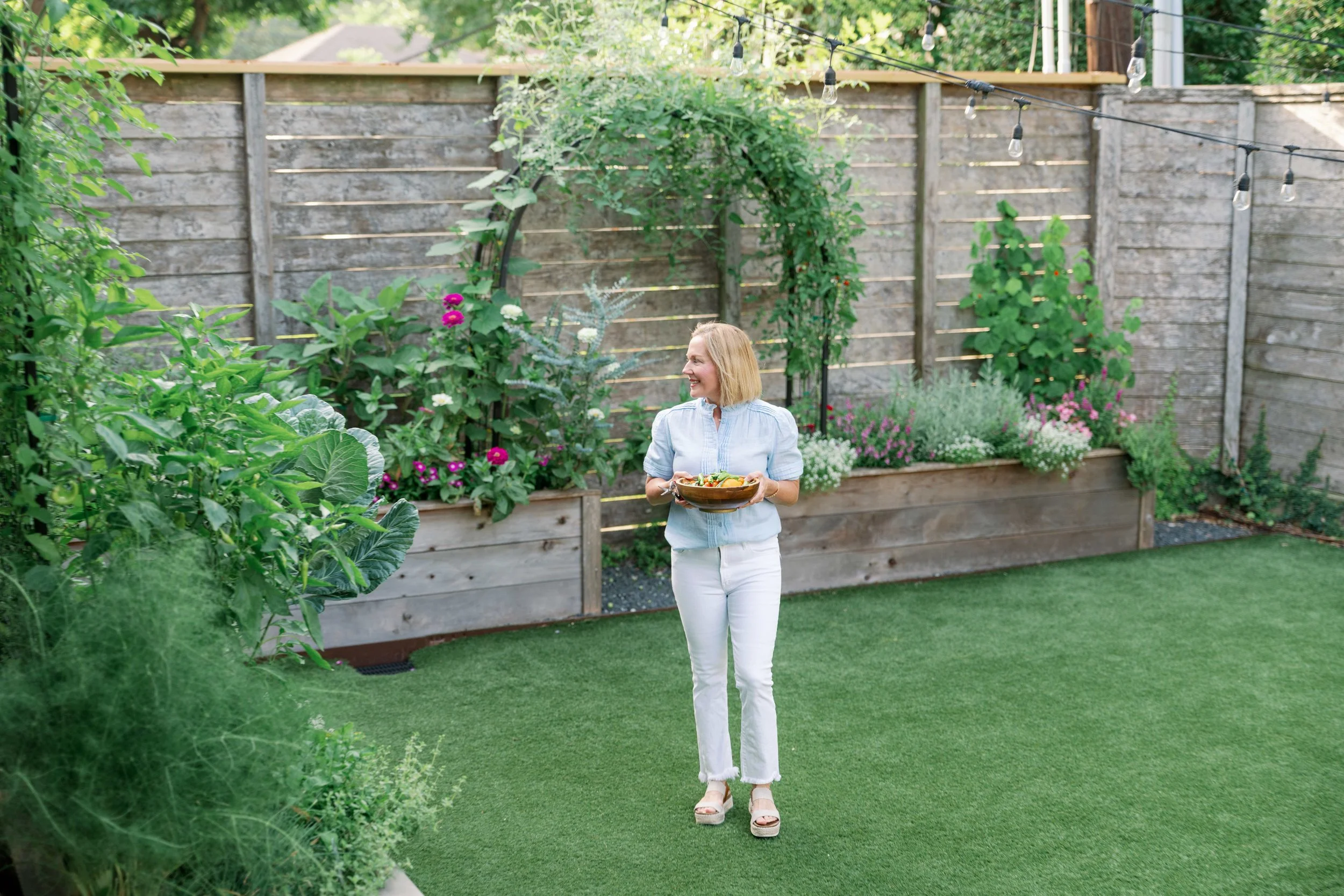 This month my garden is teaching me… to go with the flow