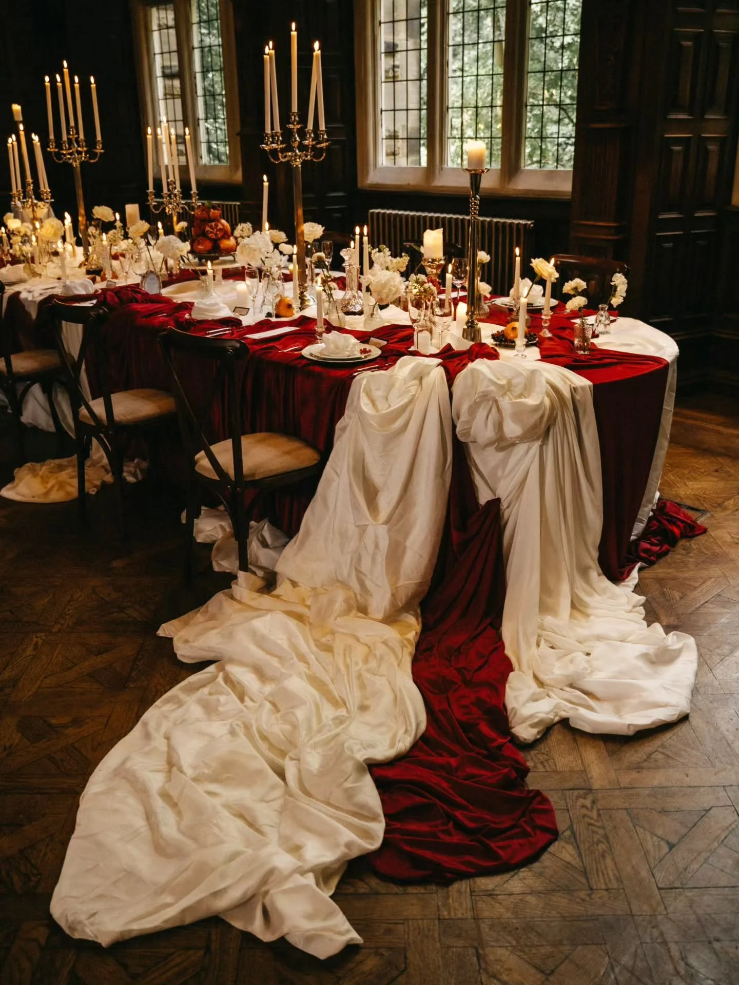 The only rule for your wedding...

That you absolutely can not say my draping choices are &quot;too much.&quot;

Never let anyone say your choices are too dramatic. There is no such thing.

Venue : @jdh_weddings
Concept &amp; Photography : @yulimar.p