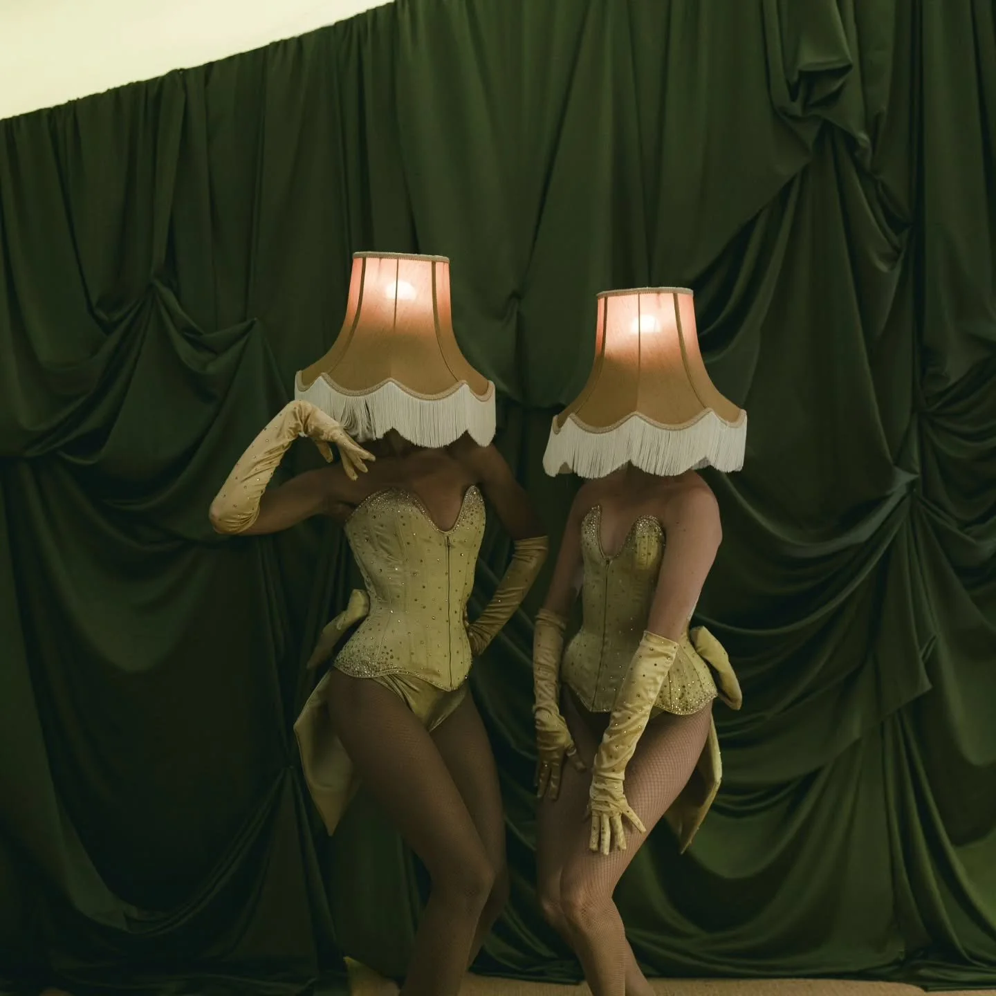 For the wedding of C&amp;P, we created a reveal curtain, one side Ivory for the day, the other side deep green Duchess Satin to create a speakeasy style dinner club vibe for the evening. 

We believe your wedding deserves perfection. That's why we se