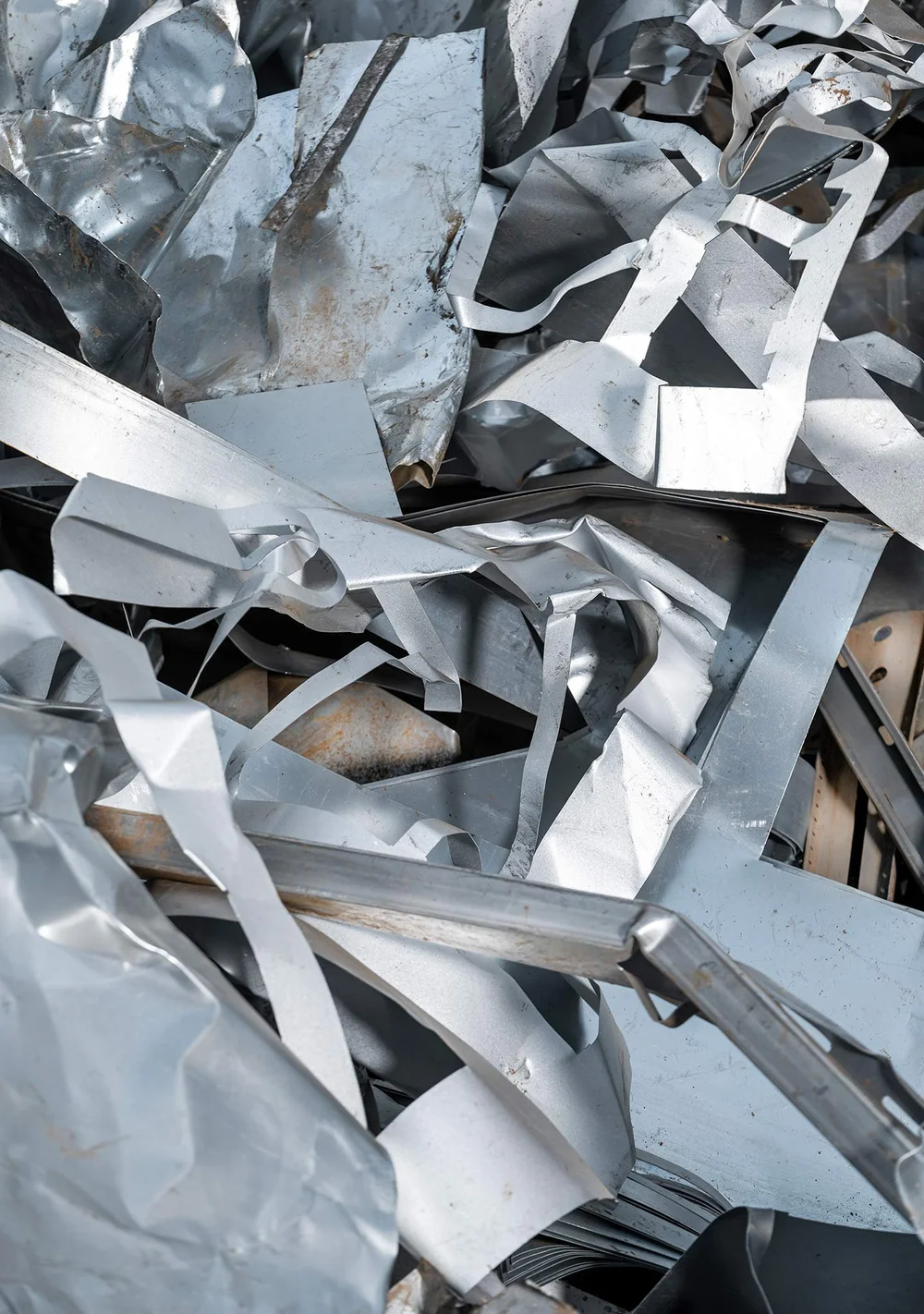 Shred / Light Iron scrap at Port Perry Salvage