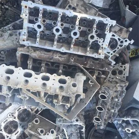 Engine Blocks scrap at Port Perry Salvage