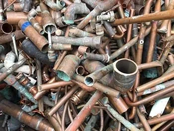 #2 Copper scrap at Port Perry Salvage