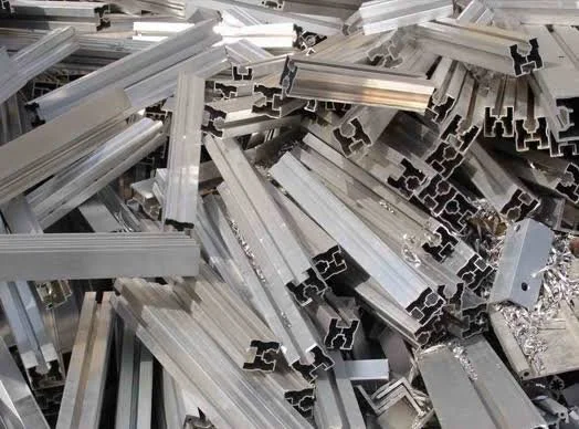 Clean Extrusion scrap at Port Perry Salvage