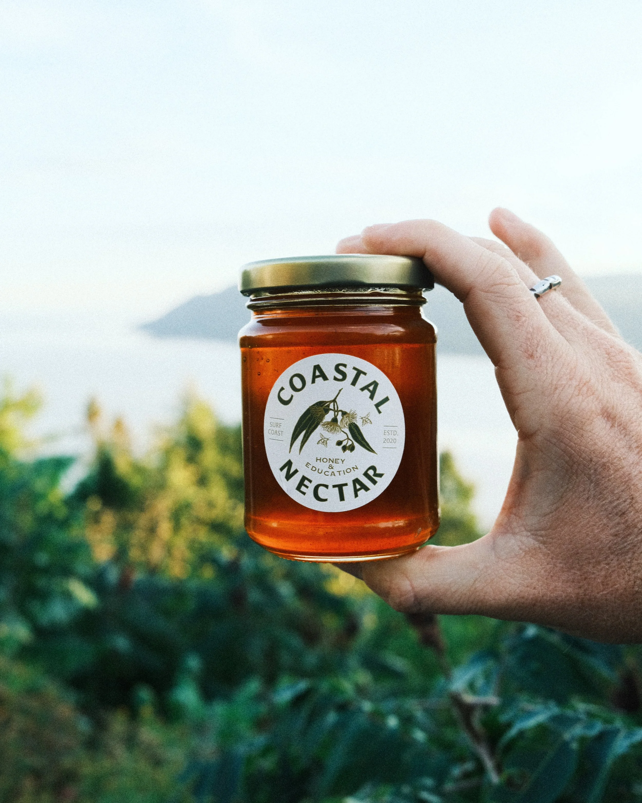 coastal nectar local surfcoast honey raw beekeeping