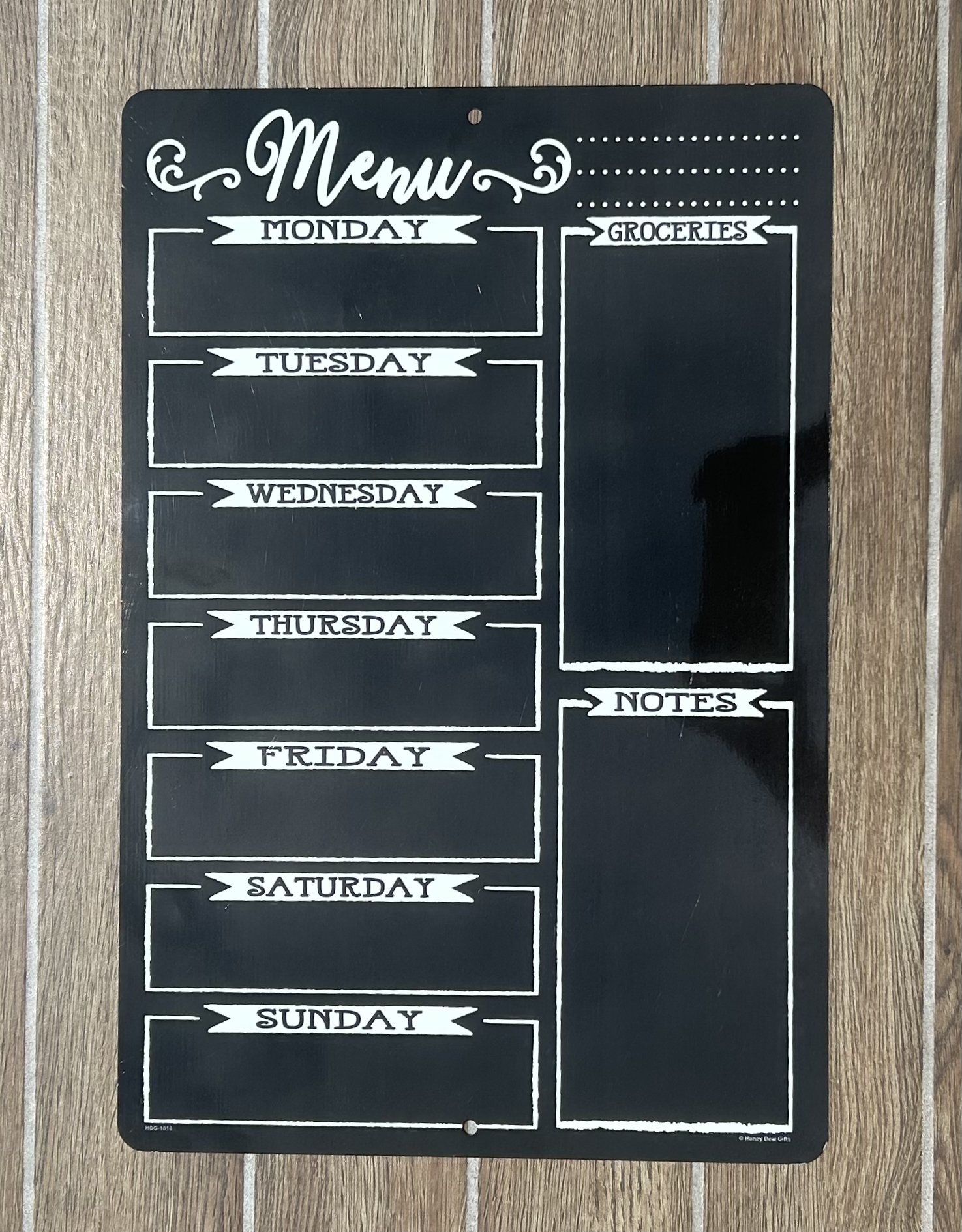 Menu Before