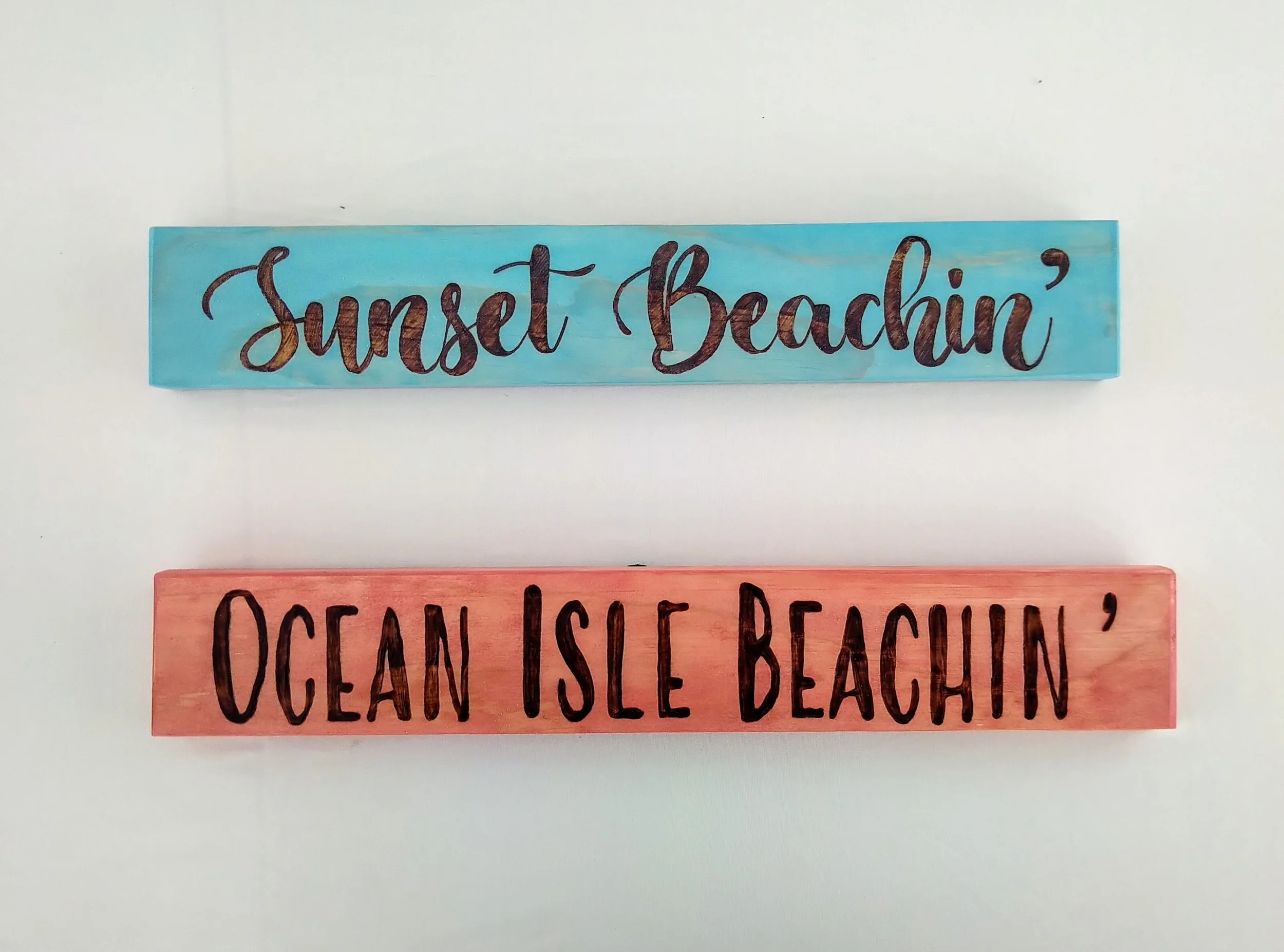 ~12" Beach Signs