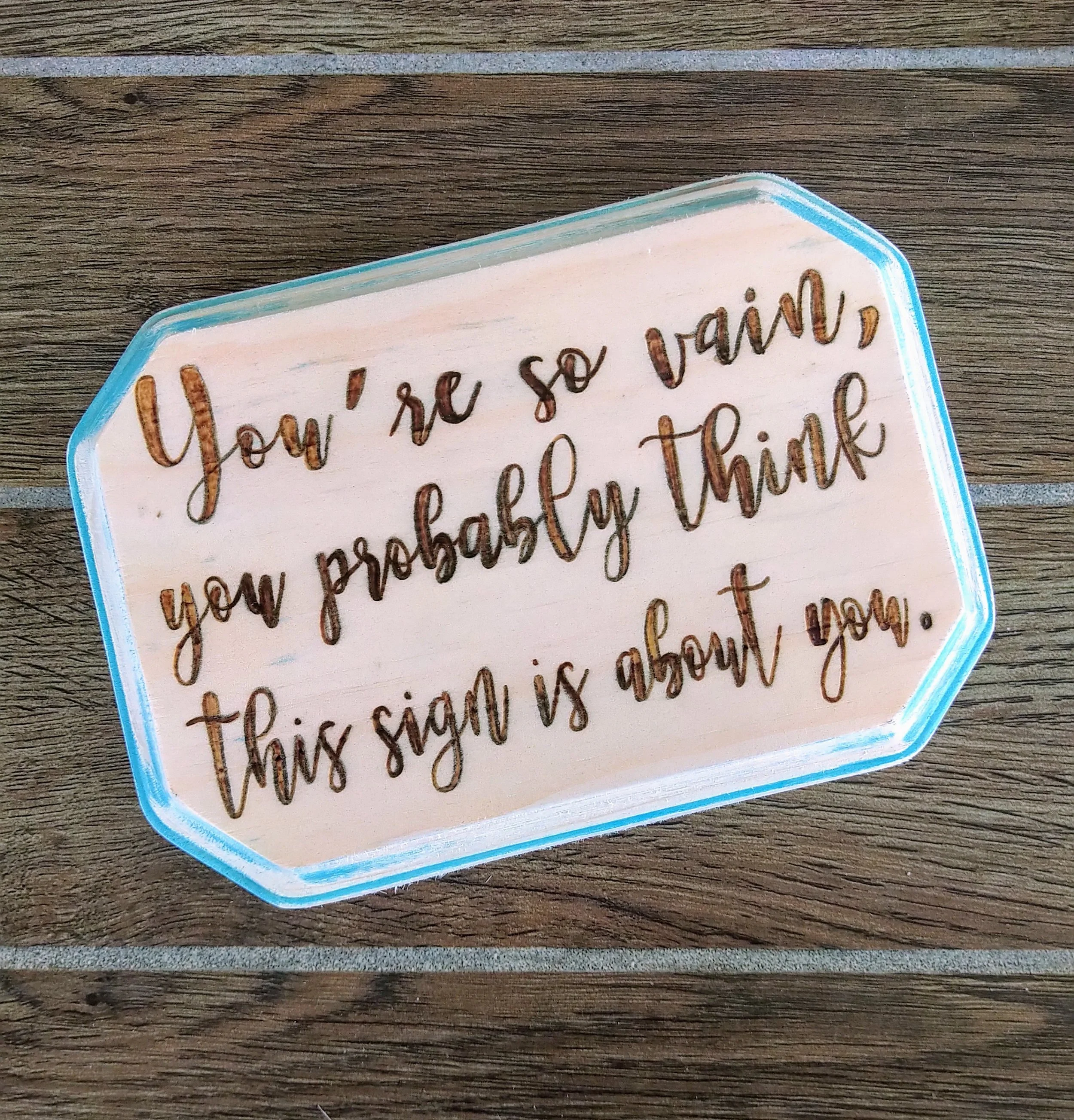 Small Wall Sign