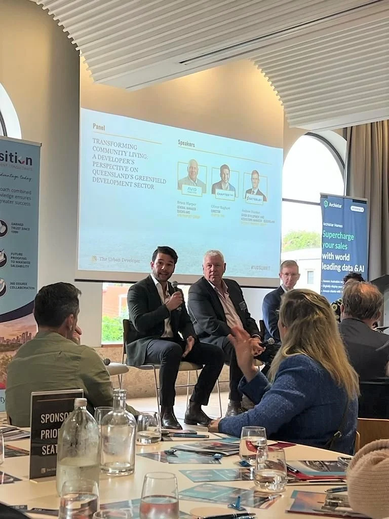 On stage with The Urban Developer