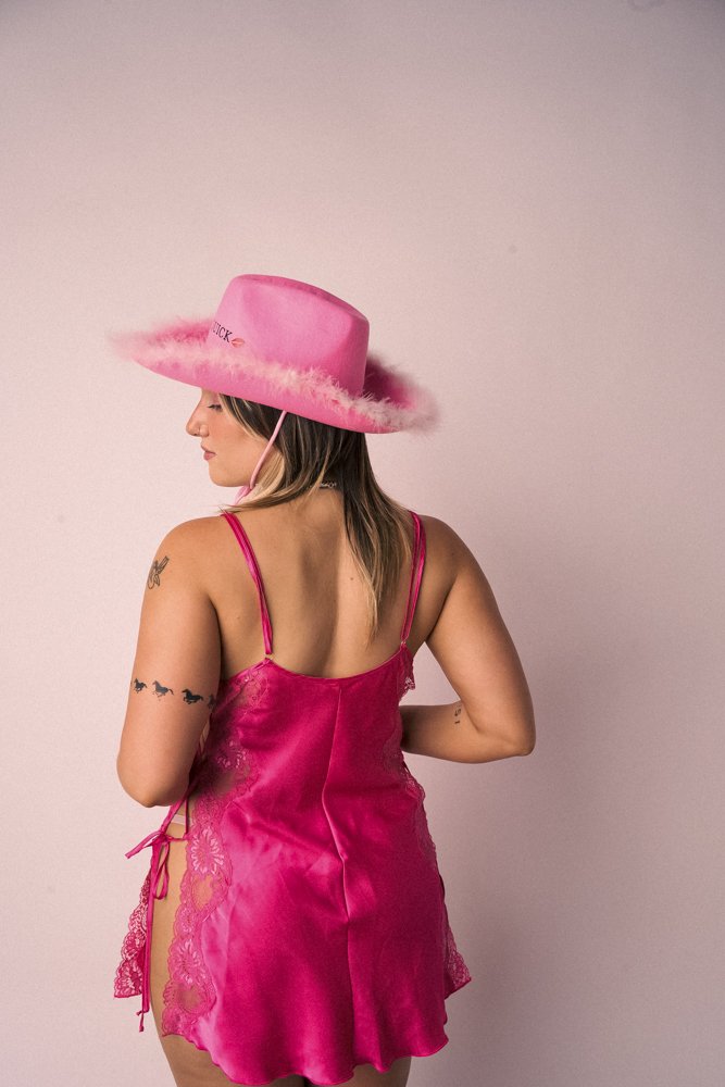 HOT! Pink Mini Slip Dress