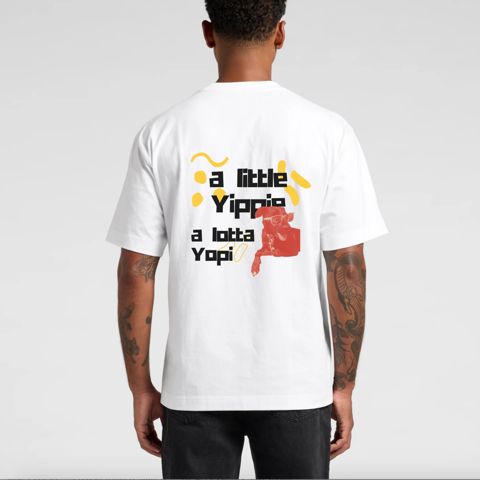 A Little Yippie - Box Tee
