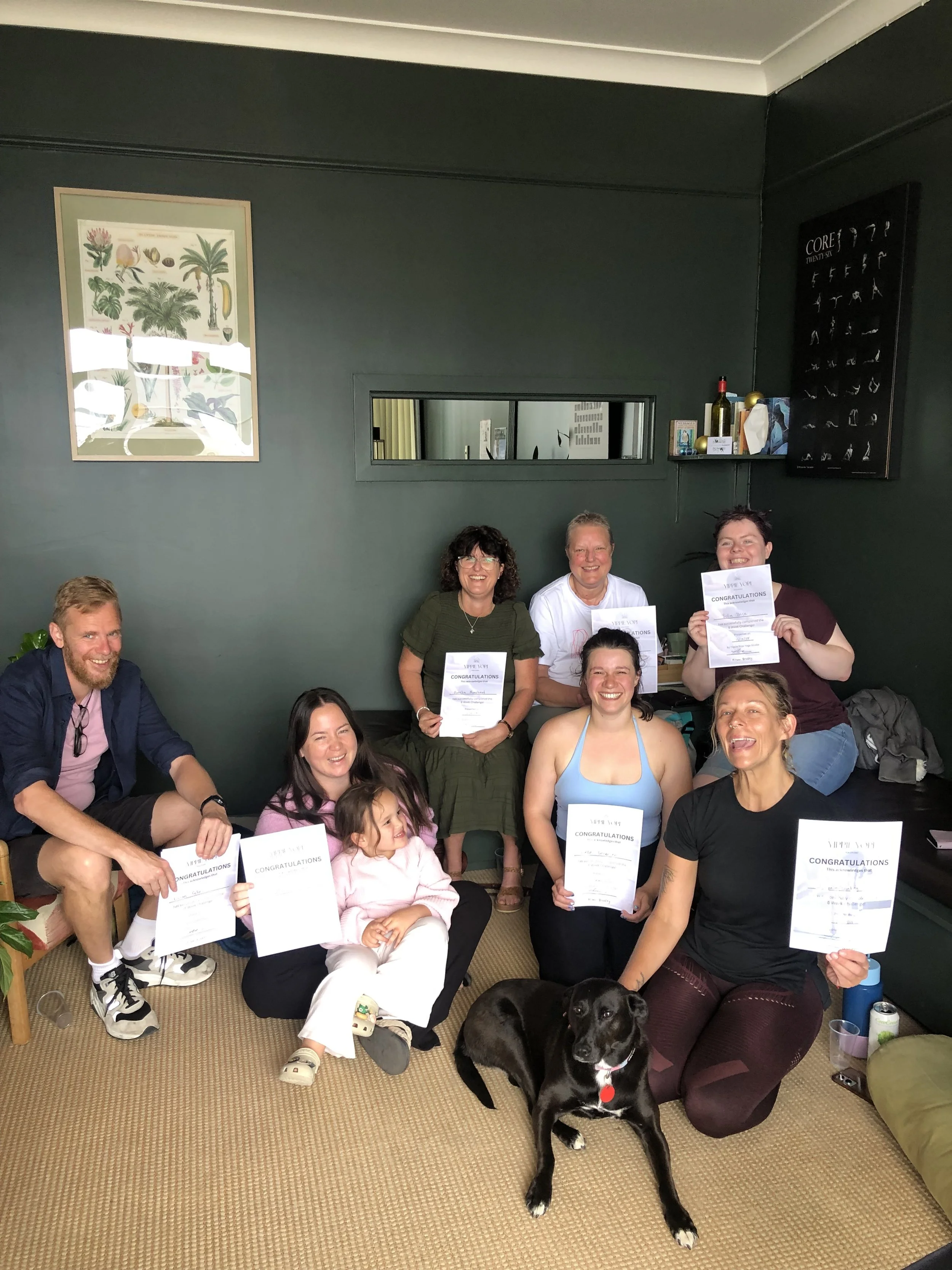 Well done to all our 6 week participants!