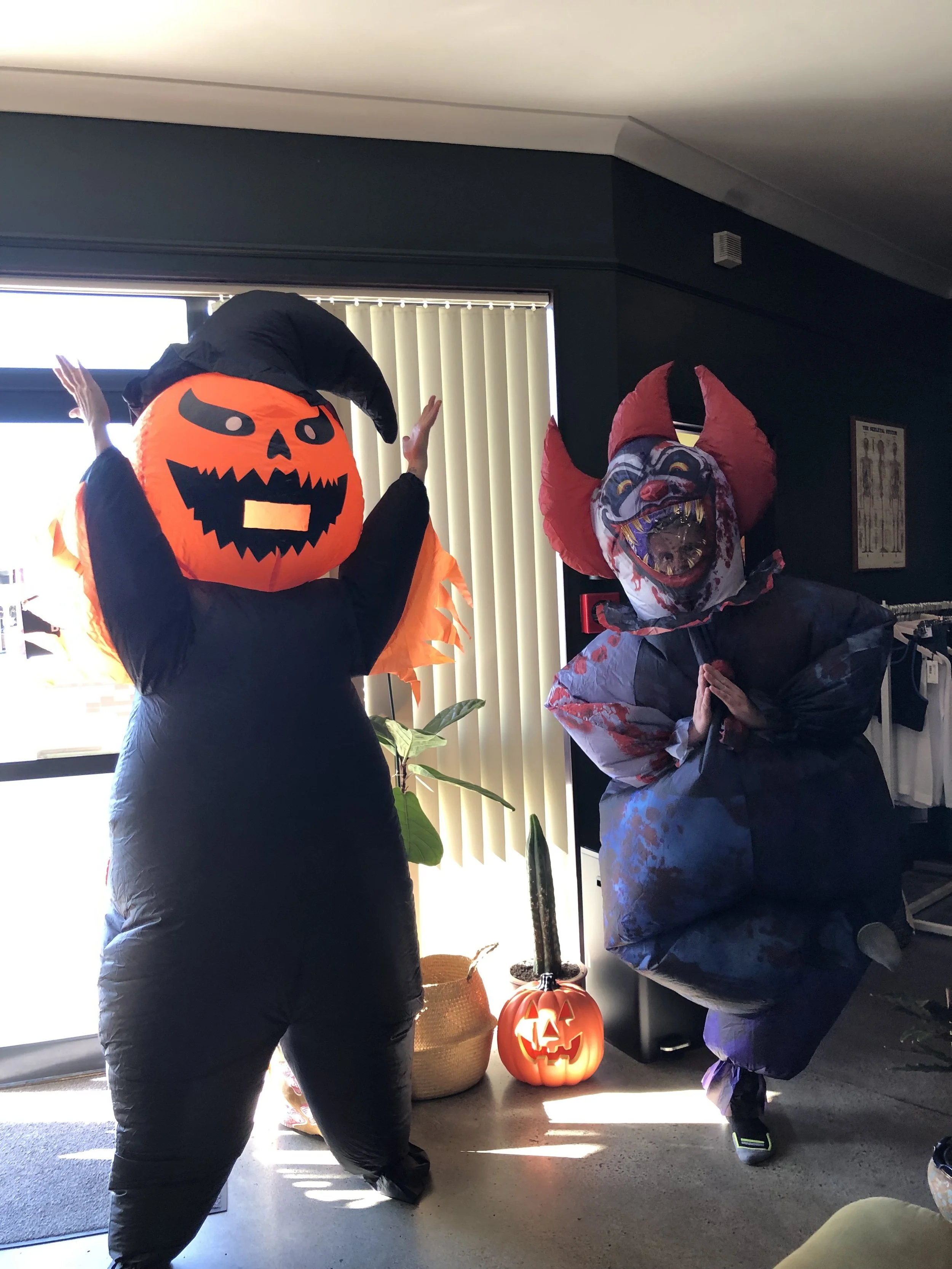 The studio gets scary for Halloween