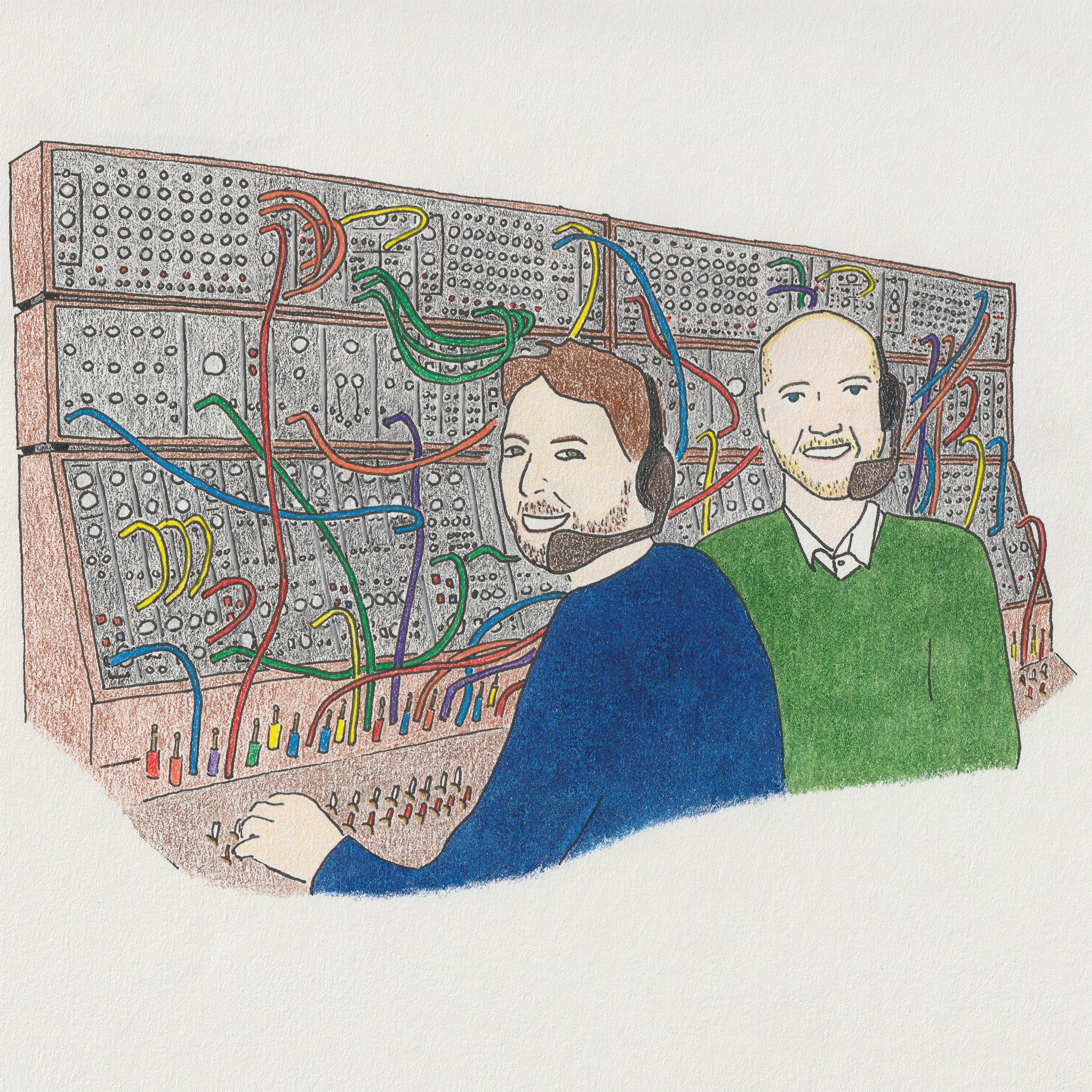 Karl Ward and Rich Seymour wait to take your call at the Permanent Dust switchboard