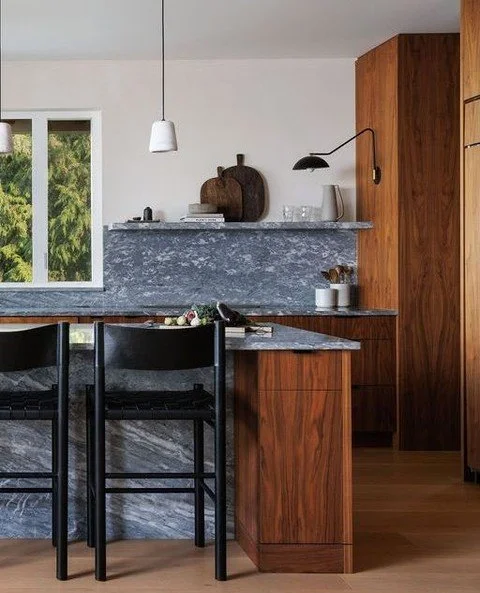 Kitchens are one of our favourite spaces to design within a home. ⁠
⁠
It's the perfect challenge to create a space that is equal parts function and beauty.  Each cabinet is like a unique puzzle piece, each with its own function, incorporating the hom