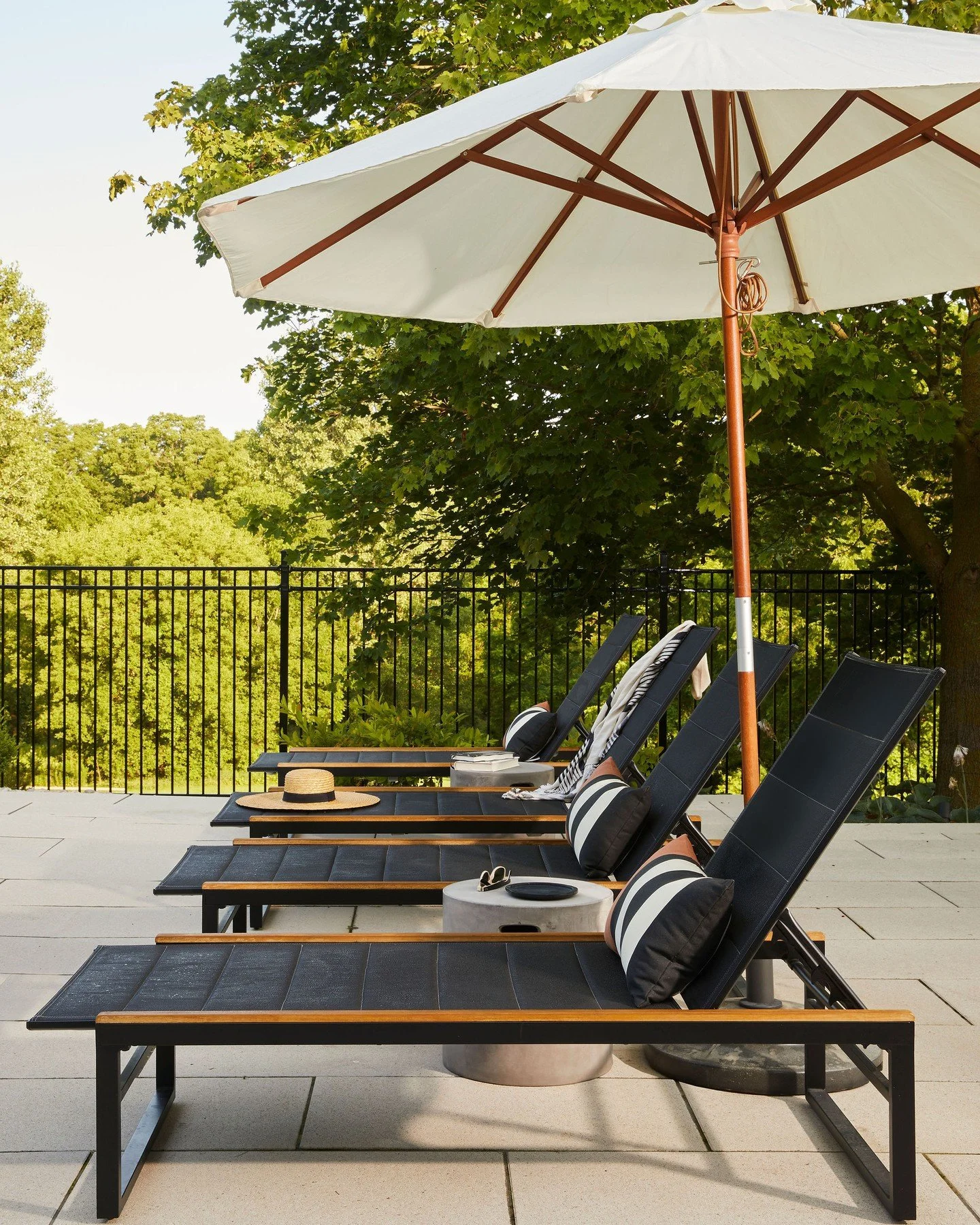 First day of school is here, but we are still holding on tight to summer.  Here's to lounging by the pool, cooking outdoors, alfresco dining and staying warm by the fire on cool nights ahead. 
Our team loves working on projects to maximize your ou