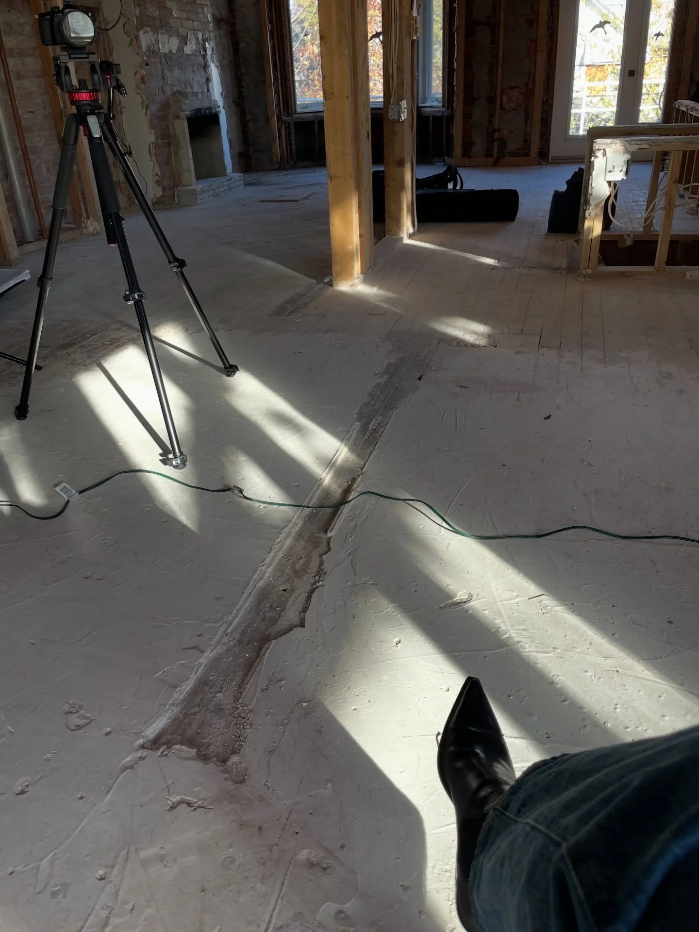 Filming something fun at my new house. 

Coming soon:
We will be sharing the behind the scenes process of what it looks like to work with a designer, how Erin is approaching the design of her own family home and what a full home (gut) renovation look