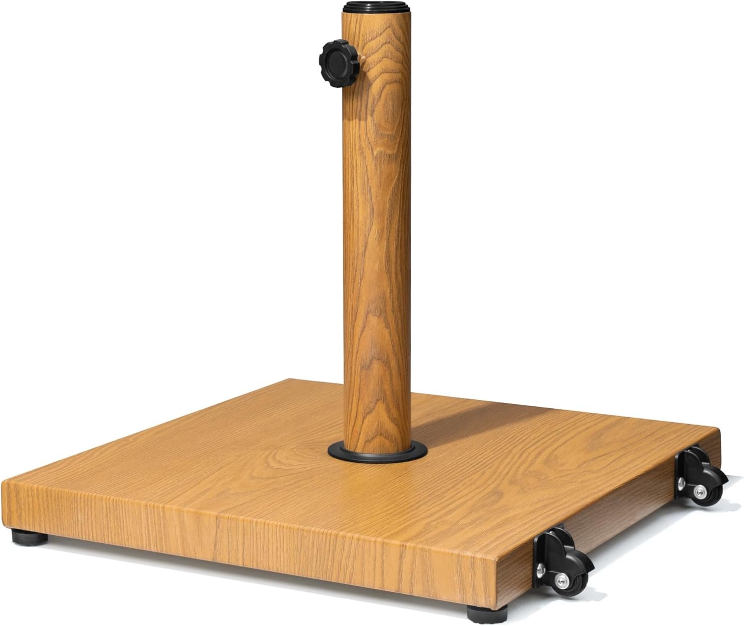 Teakwood Umbrella Base ~ $35