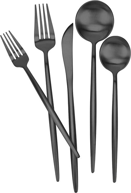 Black Flatware