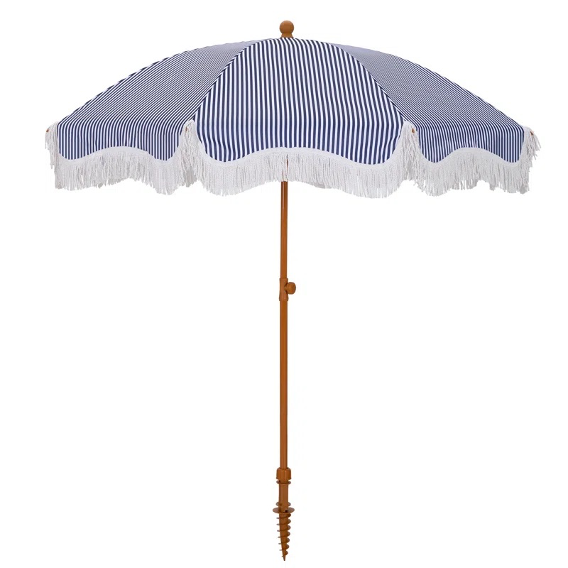 Blue & White Nautical Stripe Umbrella
$100