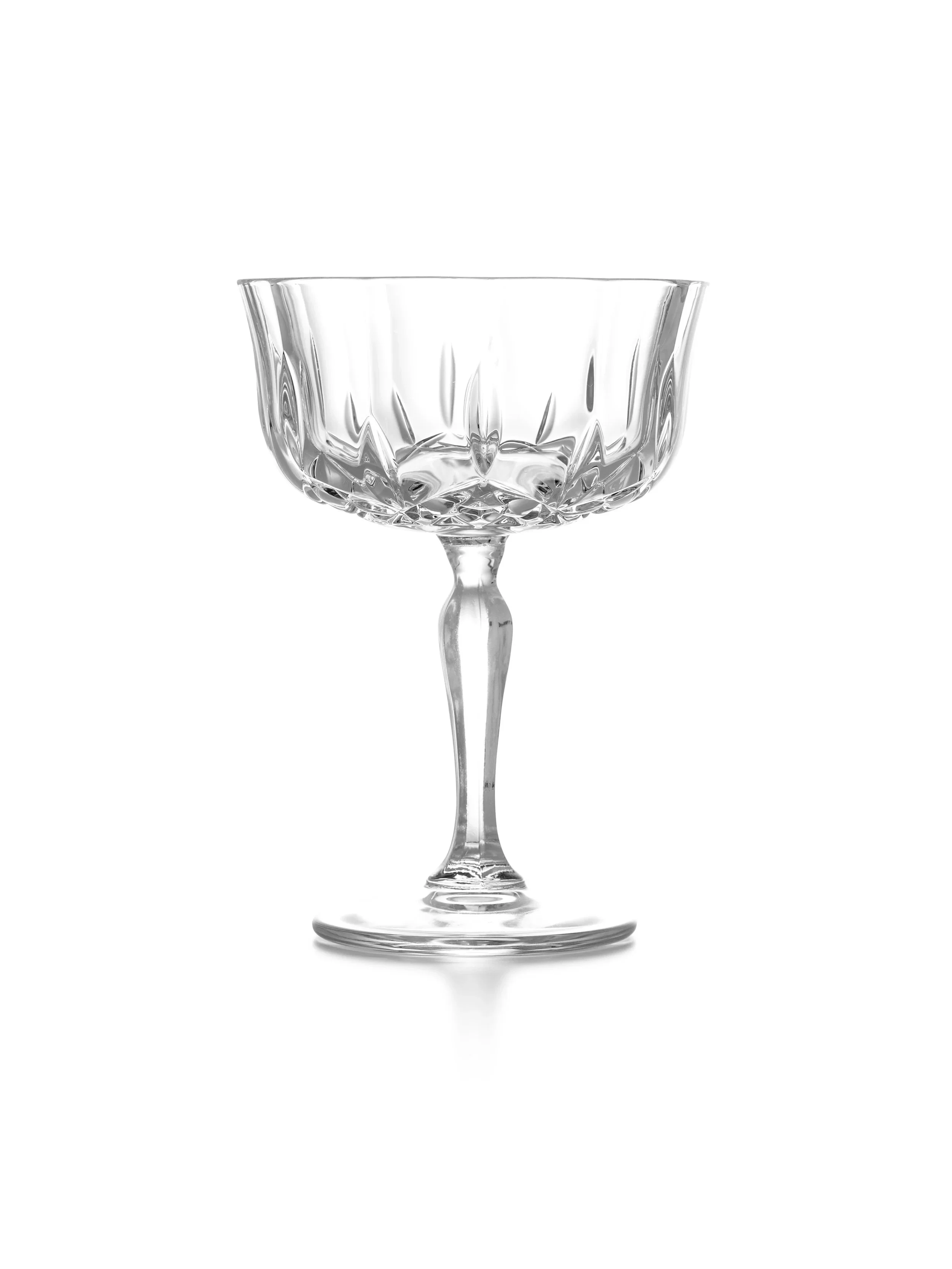 Alyssa Etched Champagne Coupe