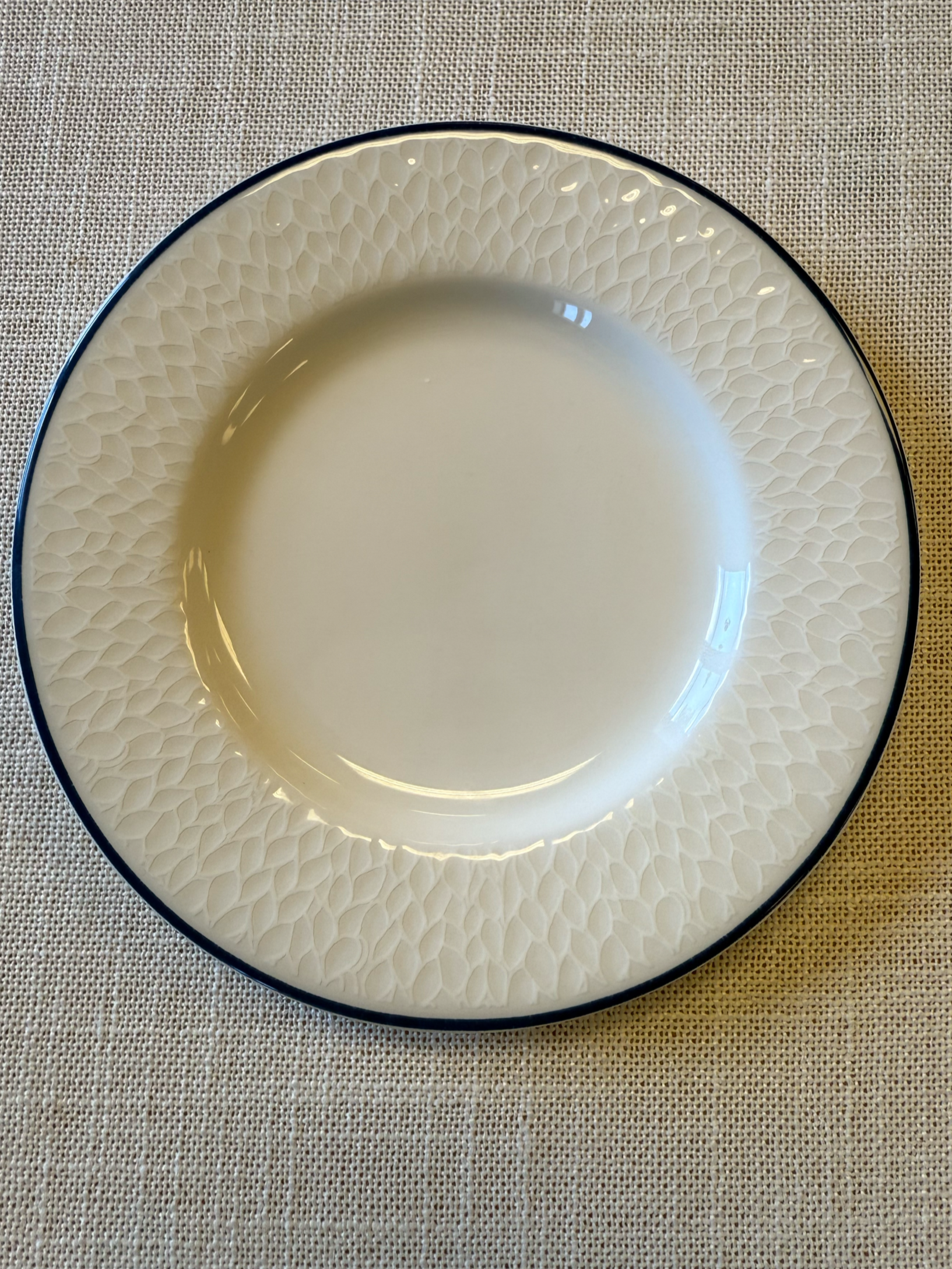 Amanda Blue B&B plate 
