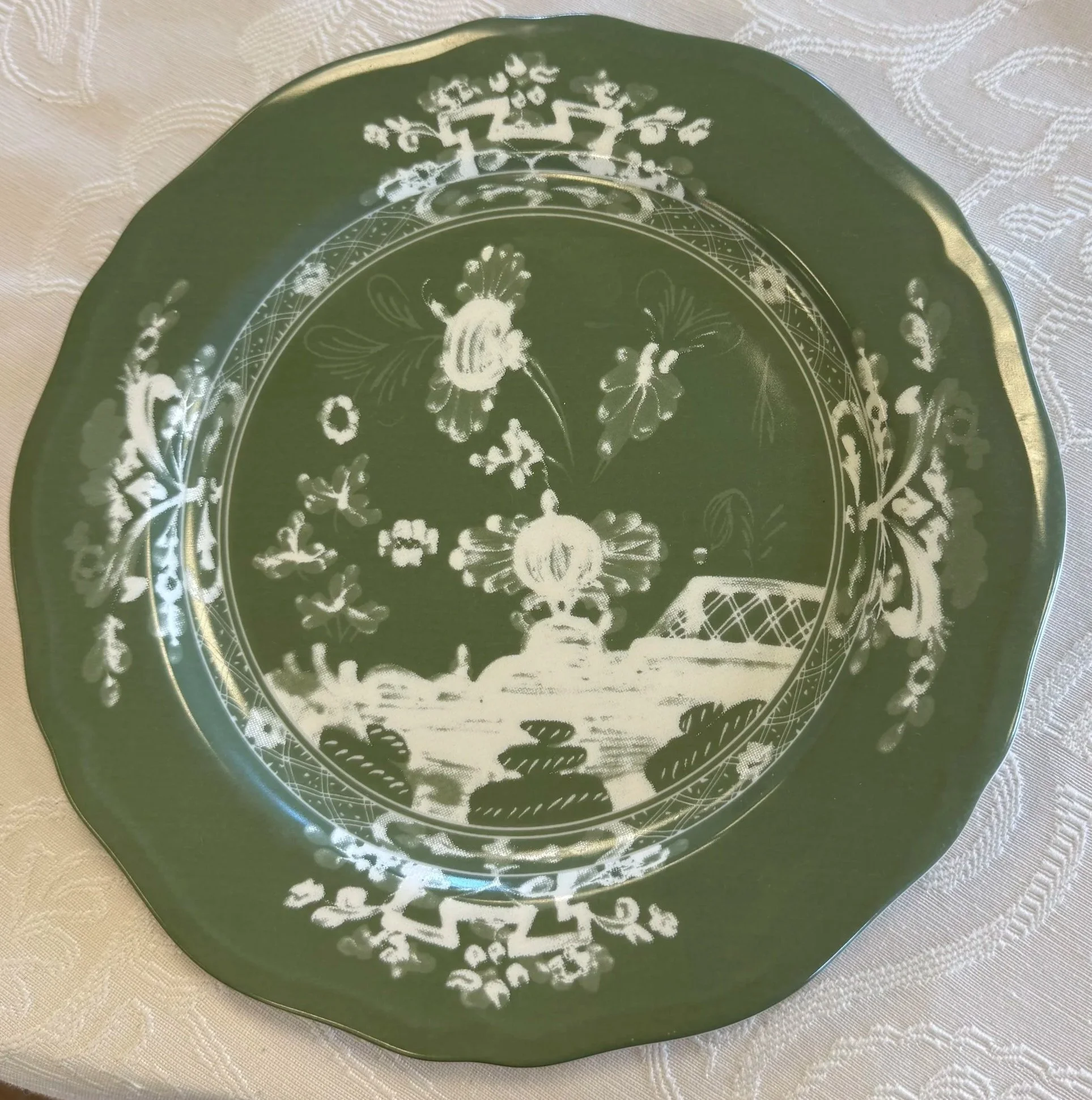 Ginori Green Salad Plate 8"