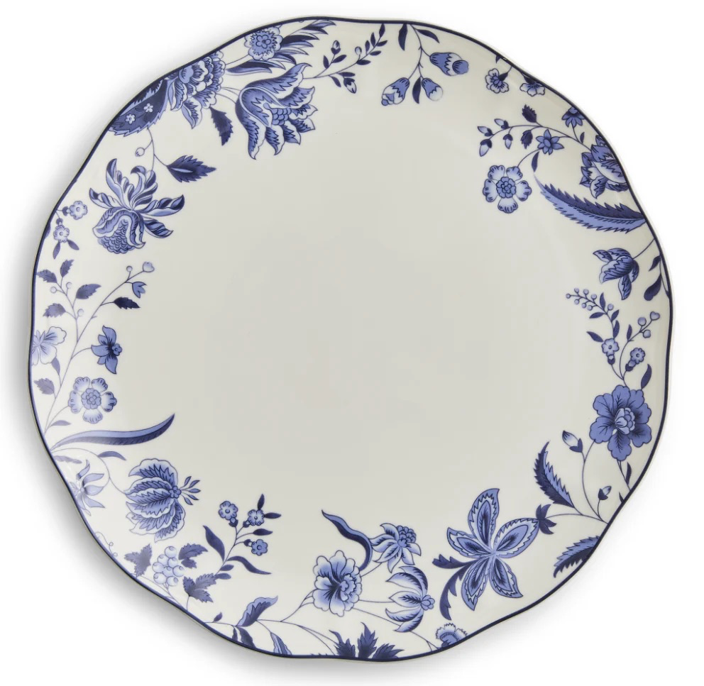 Josephine Blue Dinner Plate 10.5"