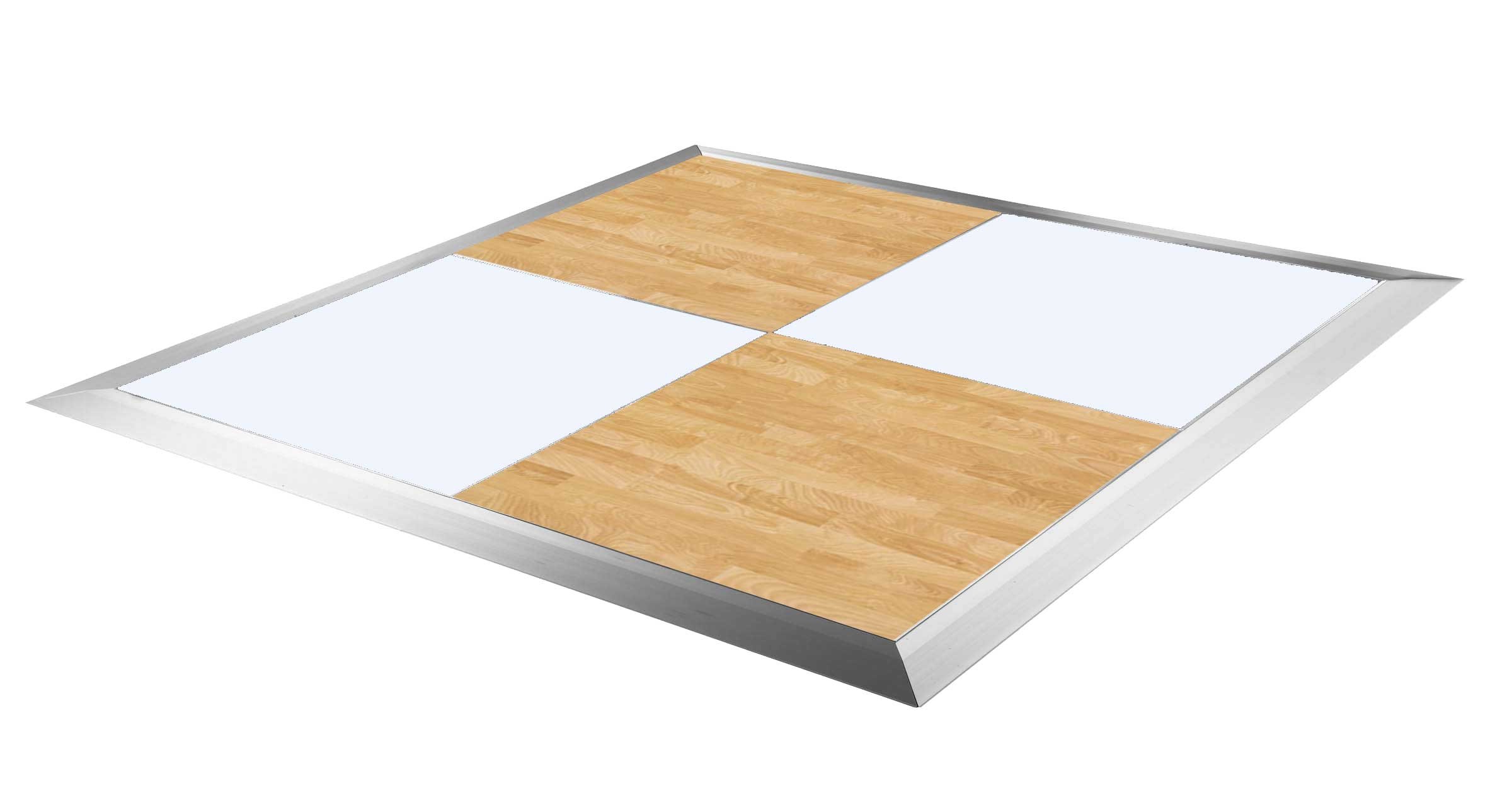 Northern Birch & White Checker Dance Floor
16x16 ~ $1440
16x20 ~ $1800
20x20 ~ $2250
20x24 ~ $2700
24x24 ~ $3240