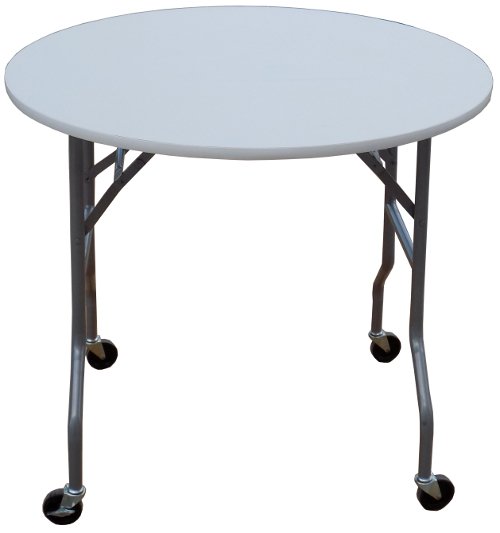 4ft Rolling Cake Table $25