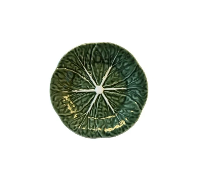 Green Cabbage Dinner Plate~10 1/2"