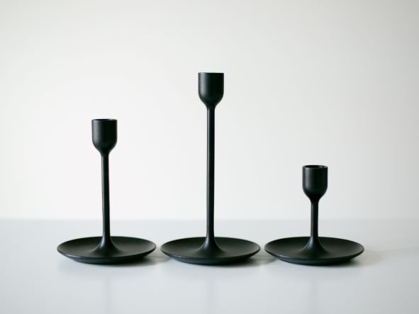 Black Taper Stand Trio $15