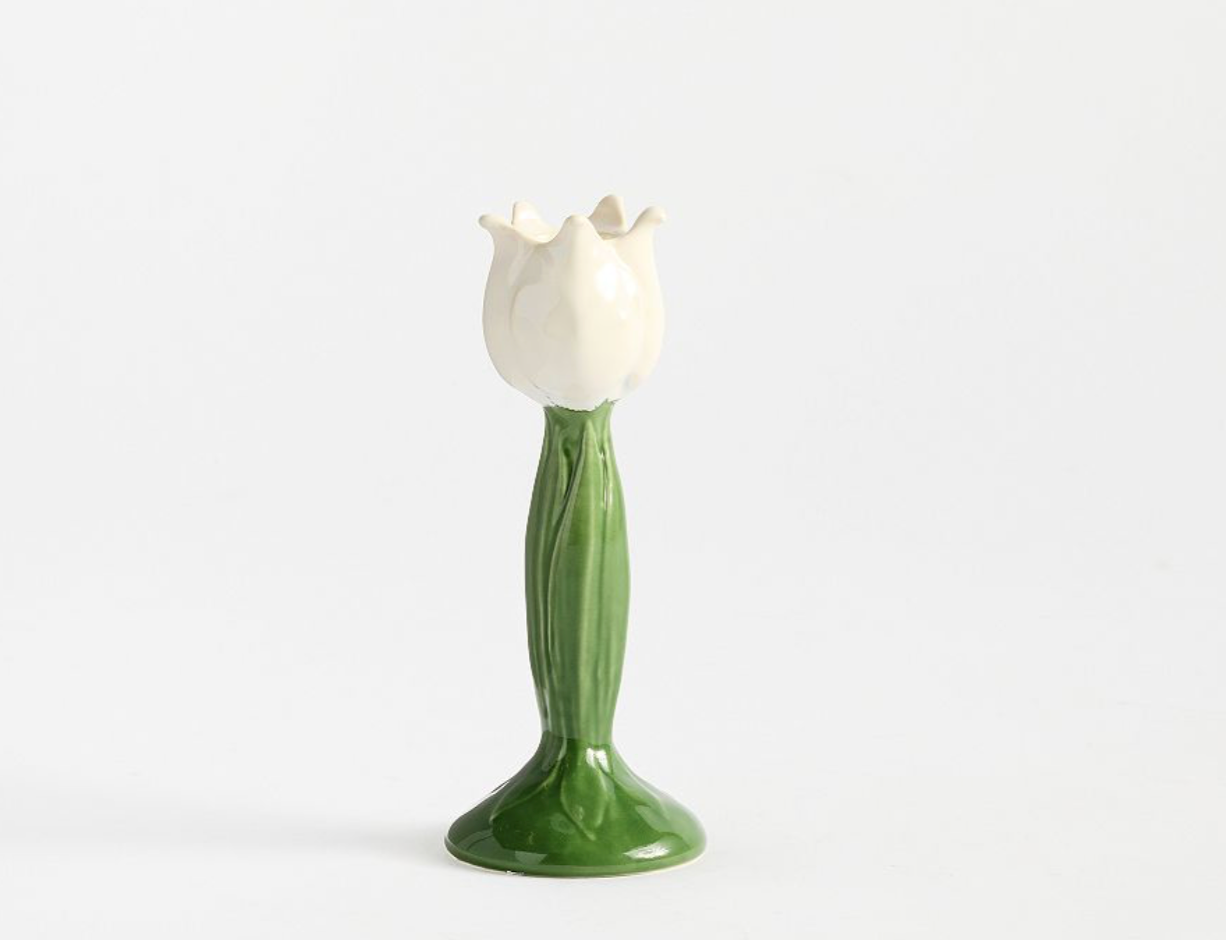 Tulip Taper Holder 6 1/2" 