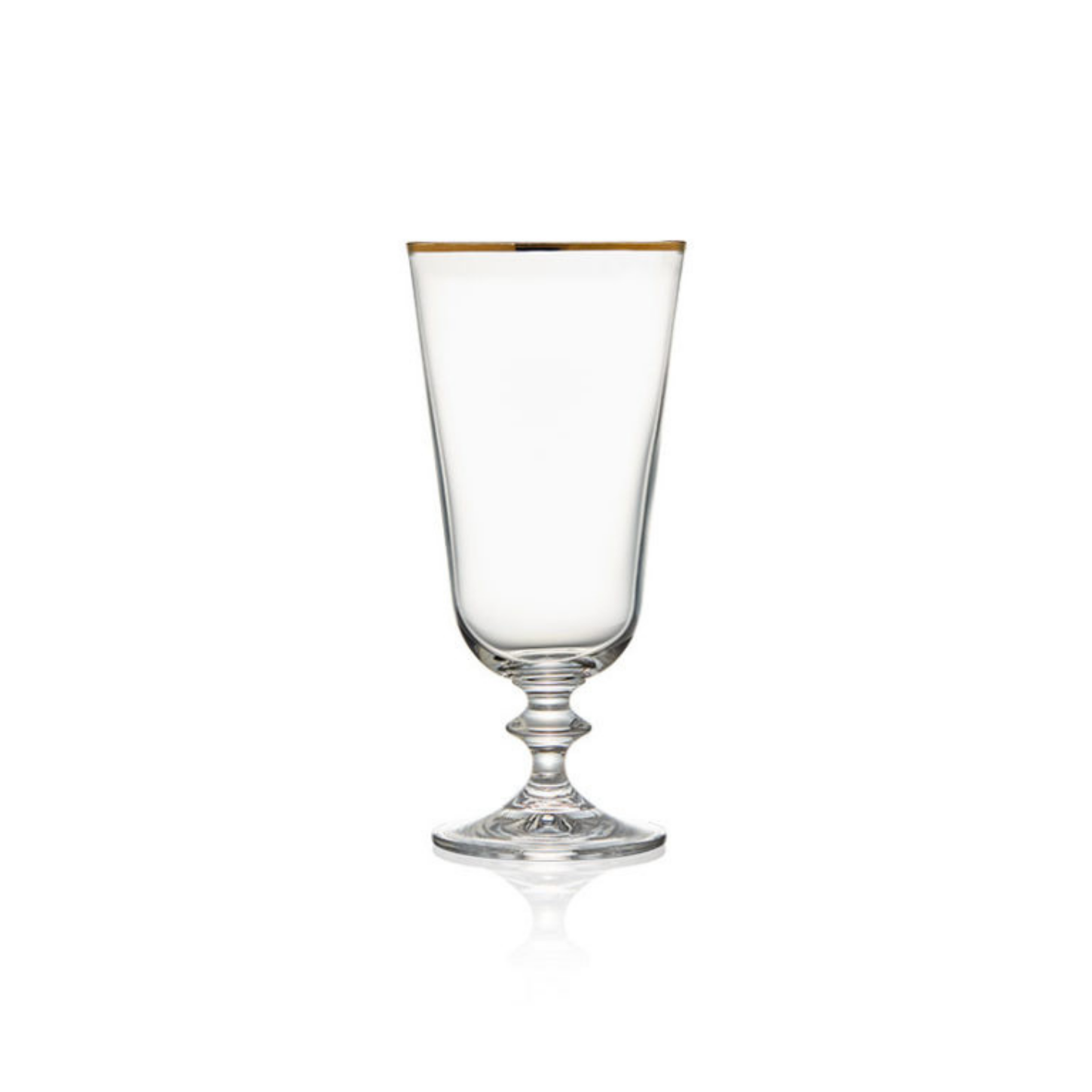Gold Rim Water Glass~$3.00