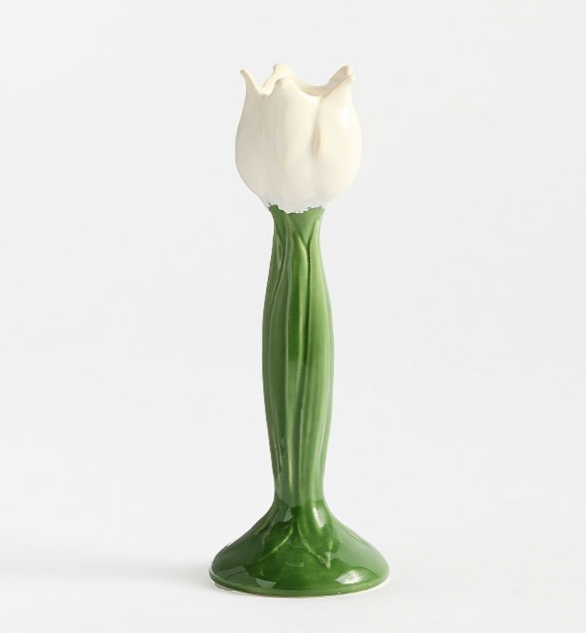 Tulip Taper Holder 7 1/2"