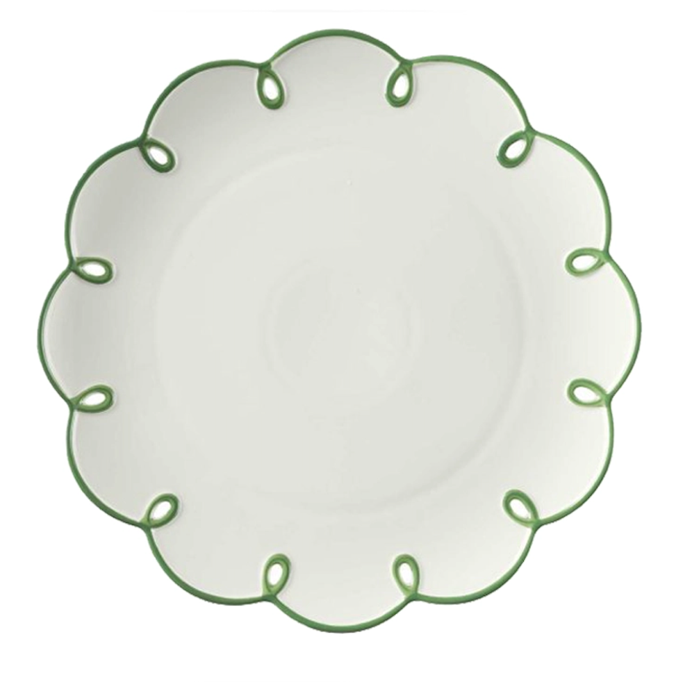 Green Ribbon Charger