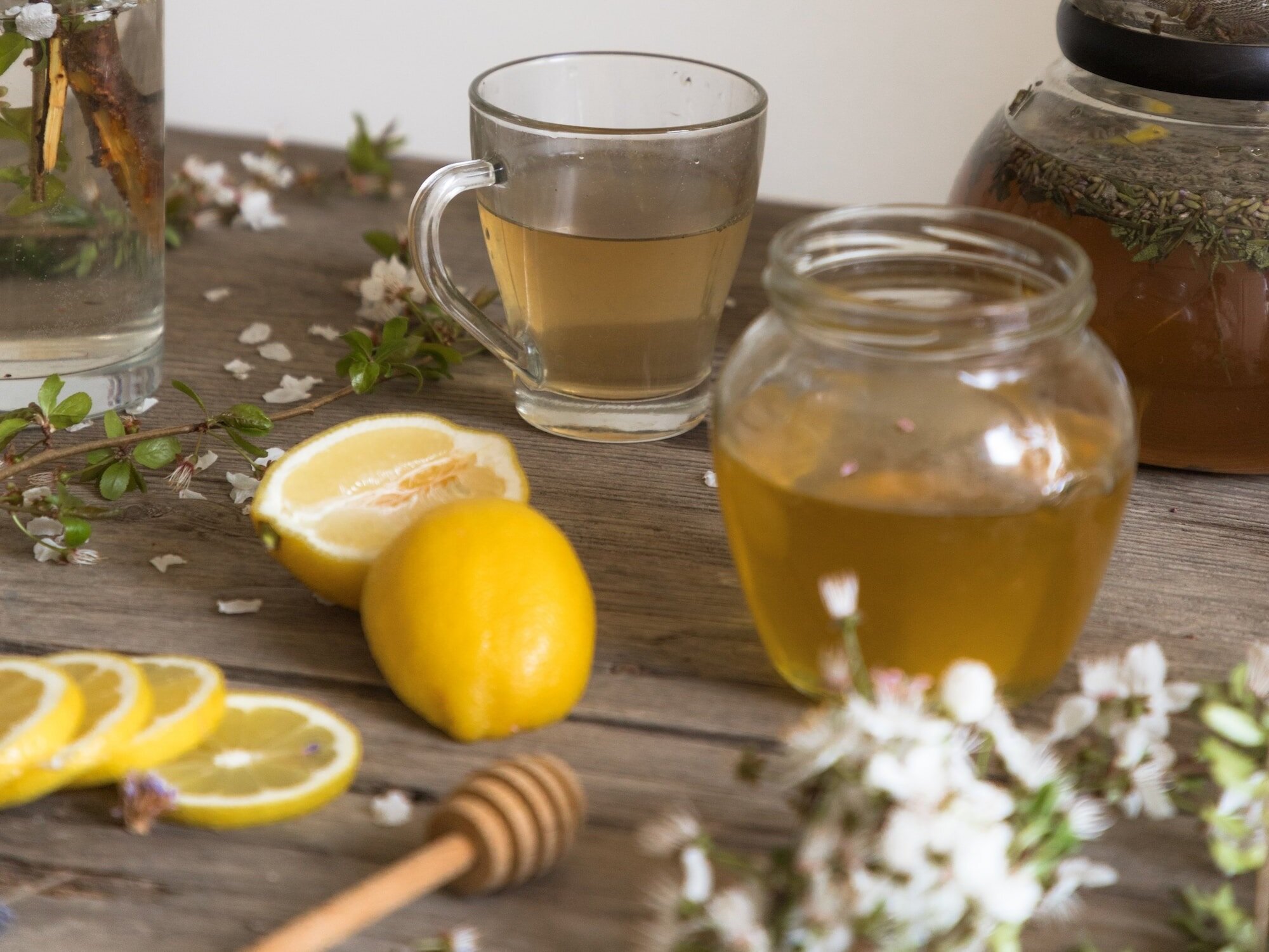 Fresh Mint Tea (Honey Citrus Mint Tea + Flavor Variations