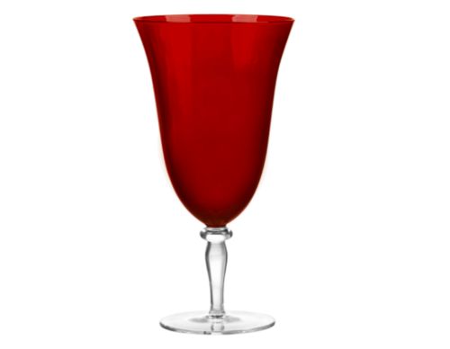Qualia - Garnet Red Water Goblet