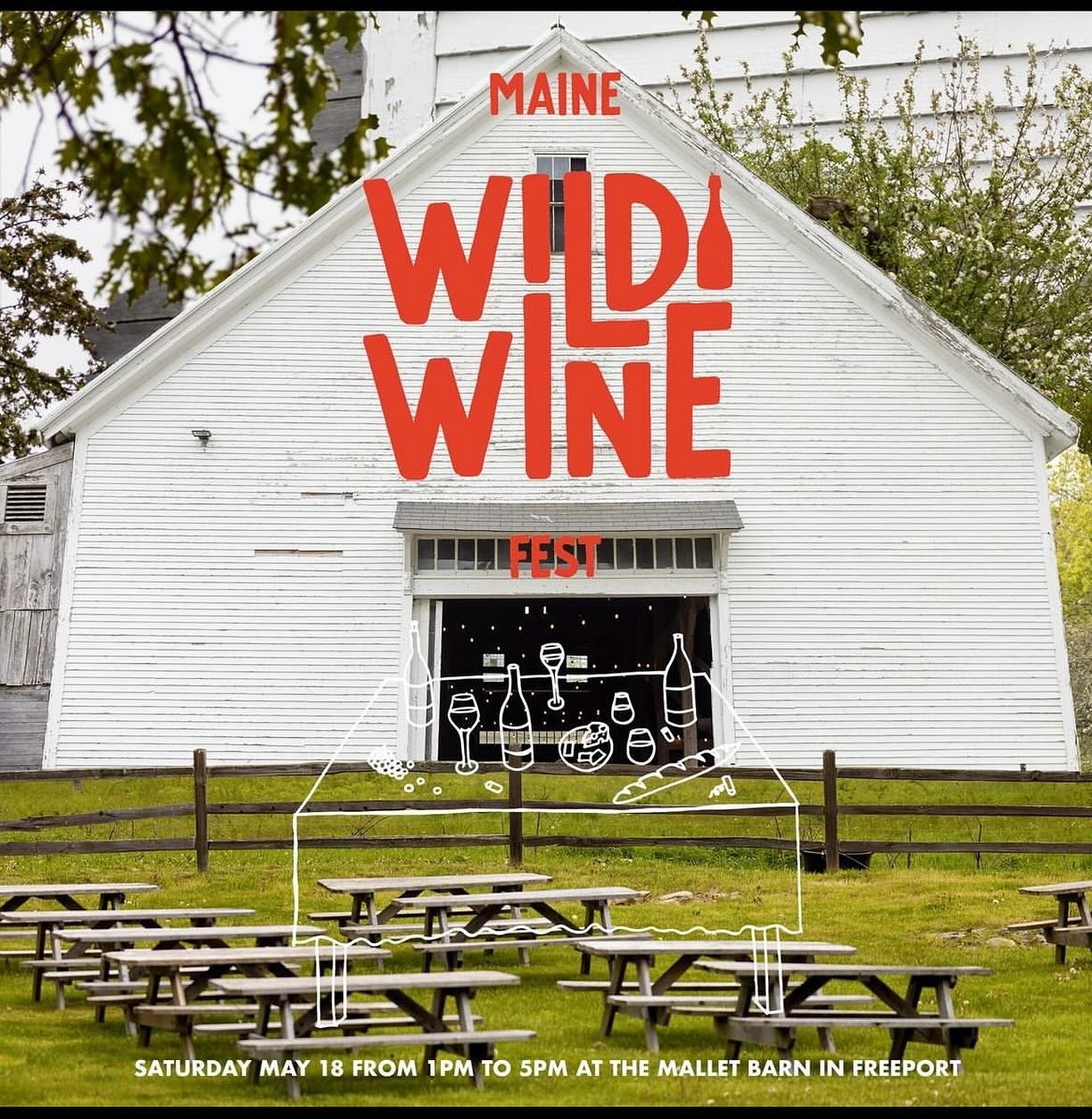 Any plans this weekend? Come hang with us in Maine!
Saturday 5/18 @mainewildwinefest 
10am to 3pm in Freeport, ME
Limited Tickets still available.
Sunday 5/19 kick it with us @lornewine 
Burgers, JJ, and ice cream, enough said.
2 pm to 5 pm in Biddef